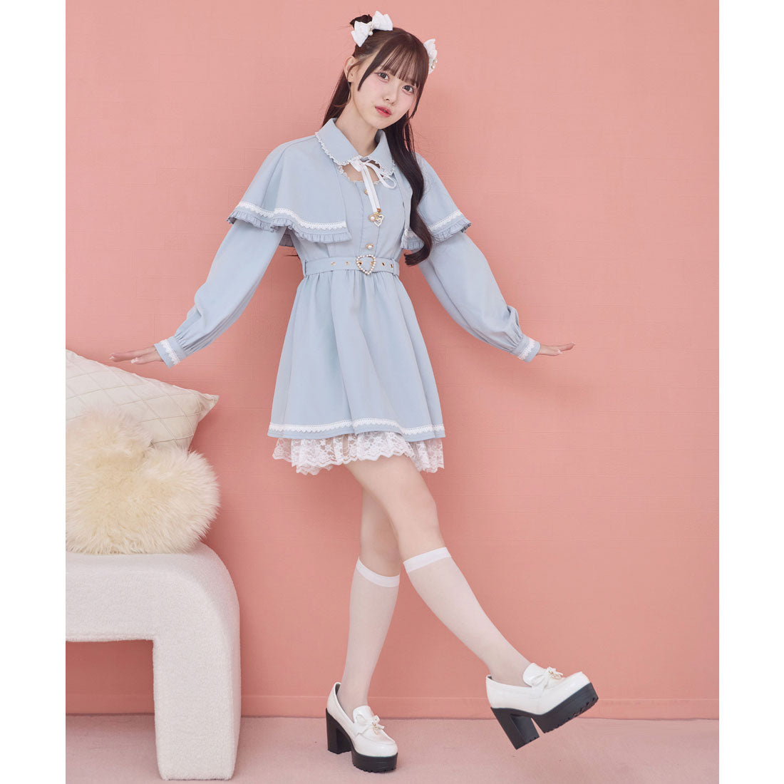 ロジータ ROJITA ケープワンピース （ミント） ミント