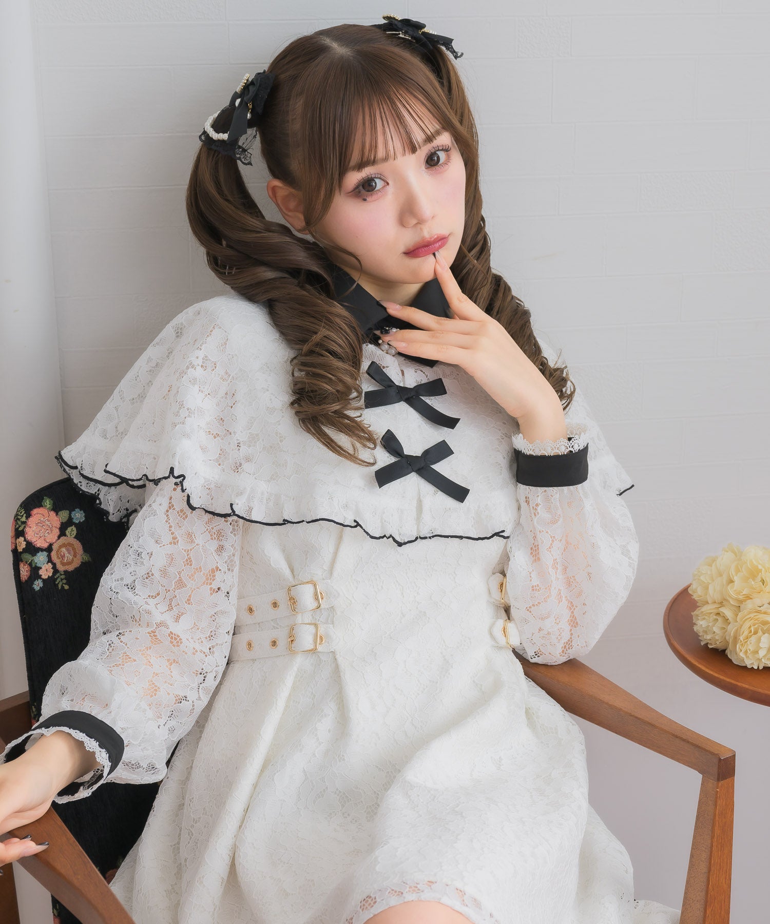 ロジータ ROJITA レースケープワンピース