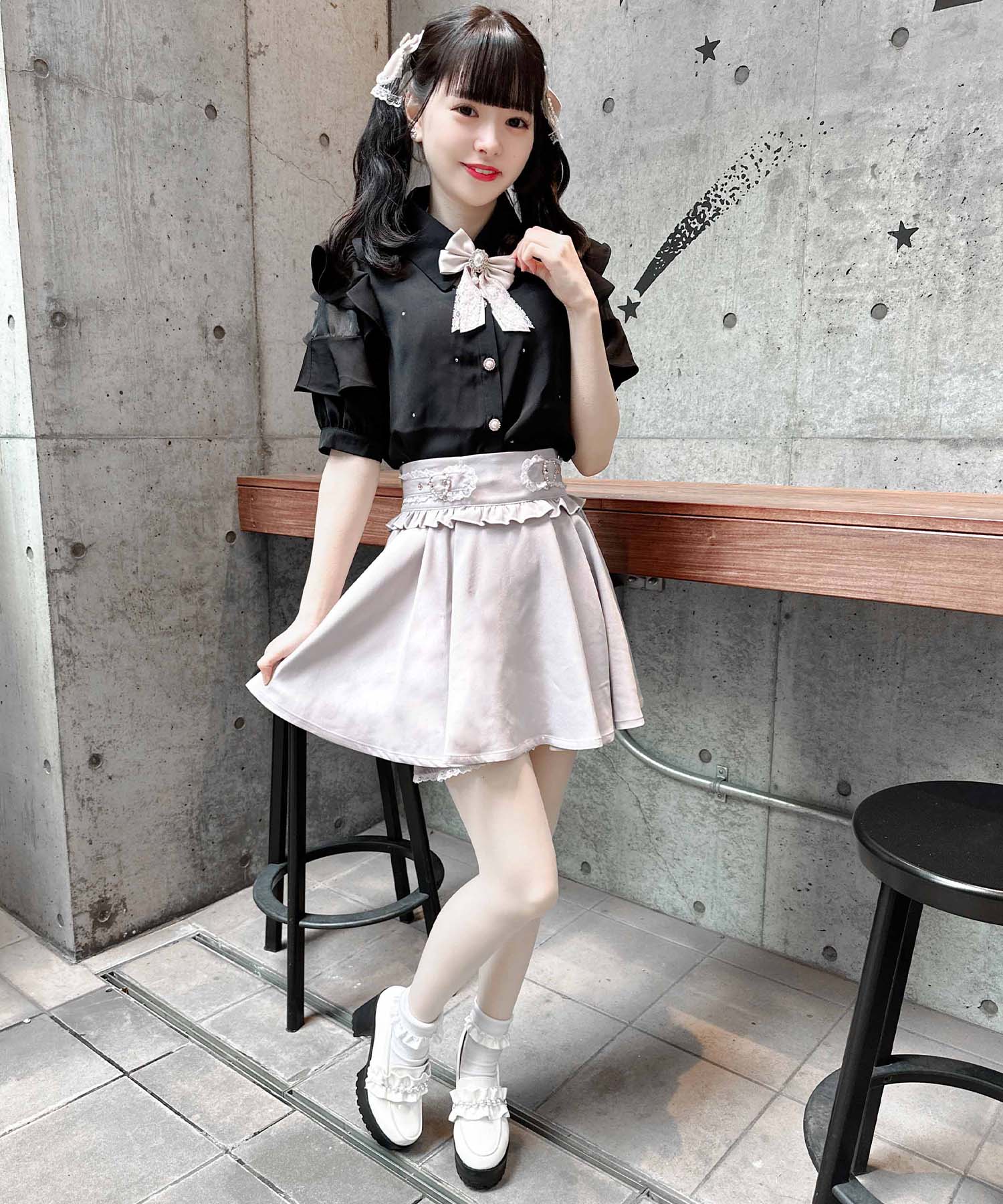 ロジータ ROJITA サイドハートバックルスカパン