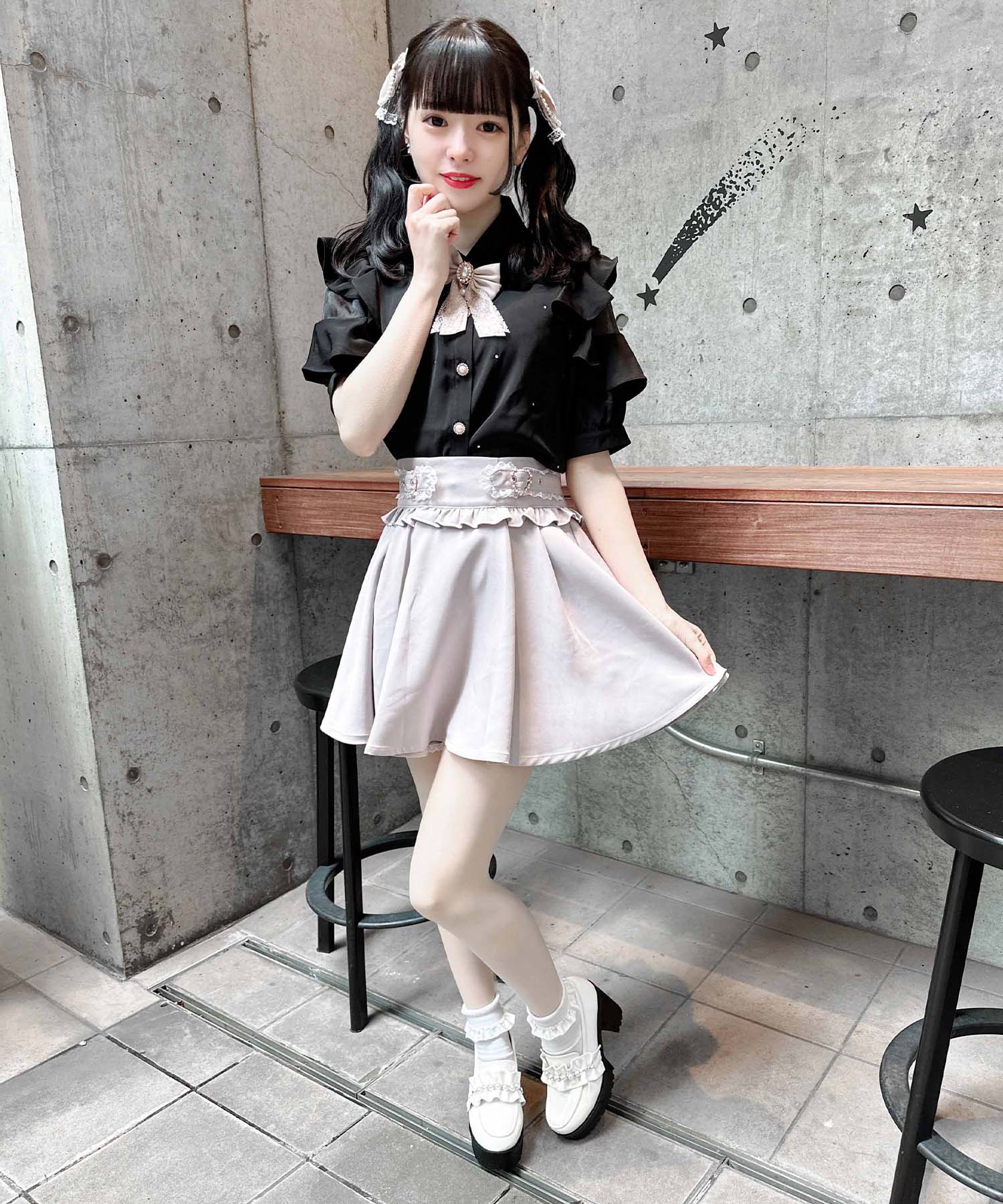 ロジータ ROJITA サイドハートバックルスカパン