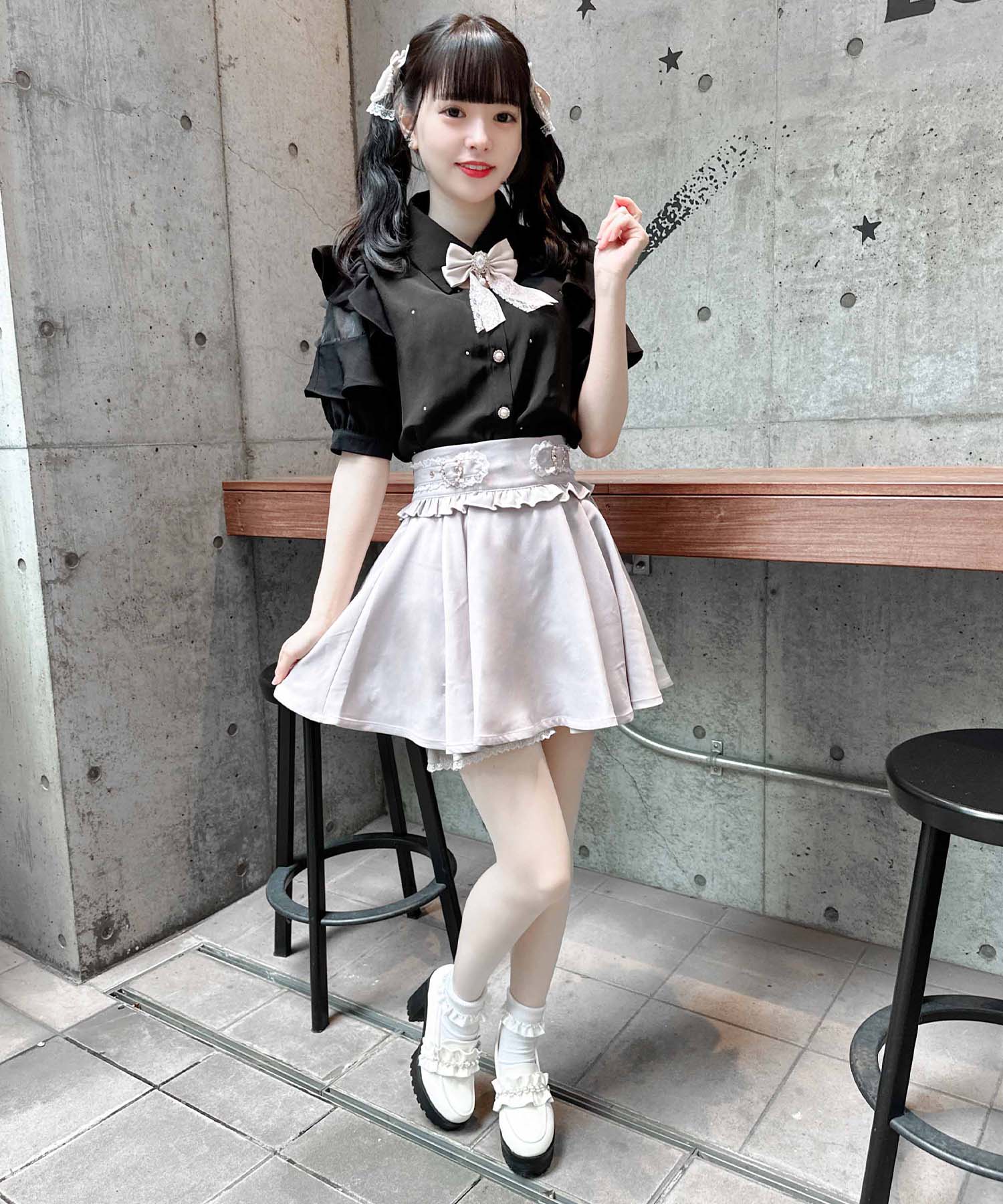 ロジータ ROJITA サイドハートバックルスカパン