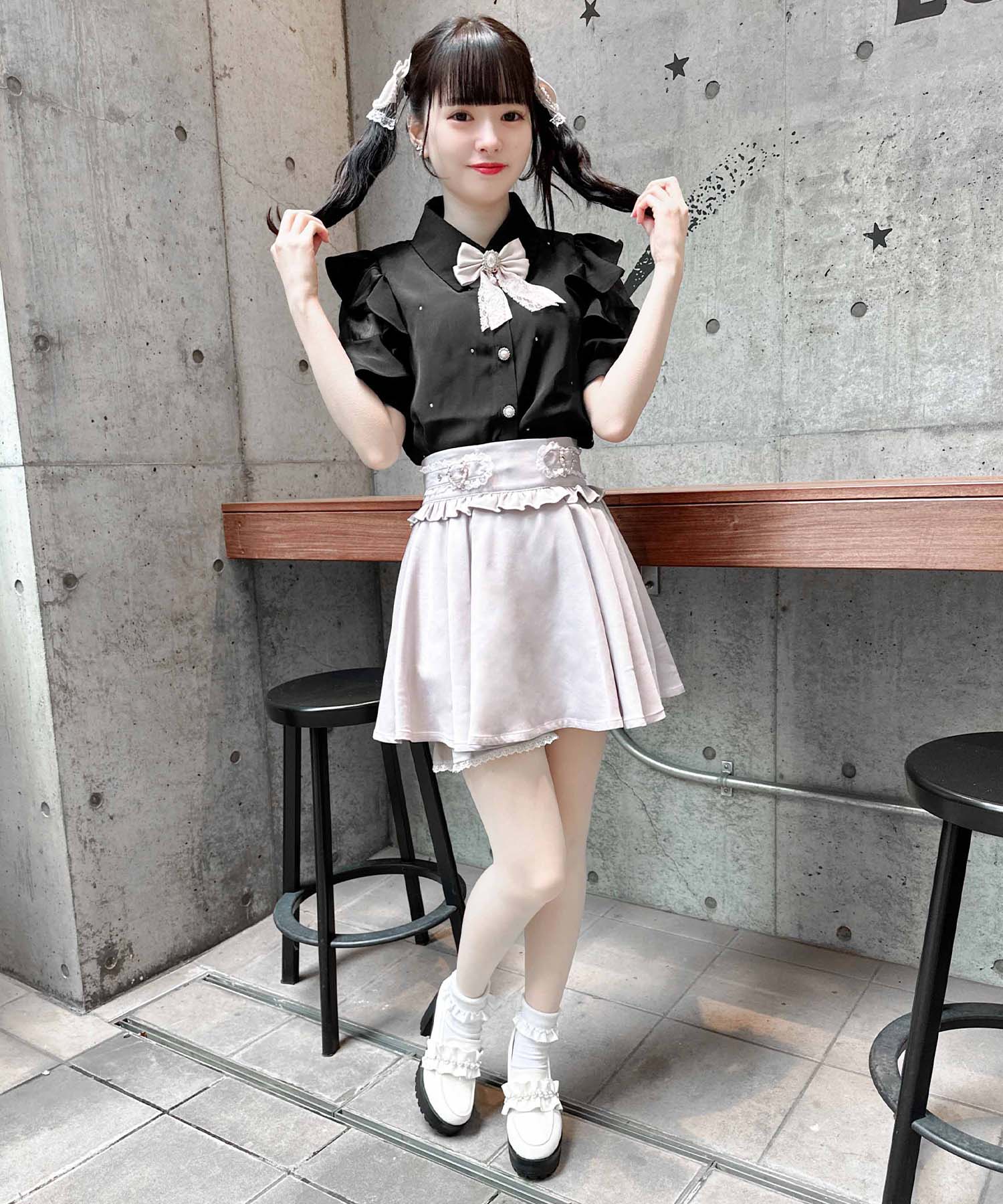 ロジータ ROJITA サイドハートバックルスカパン