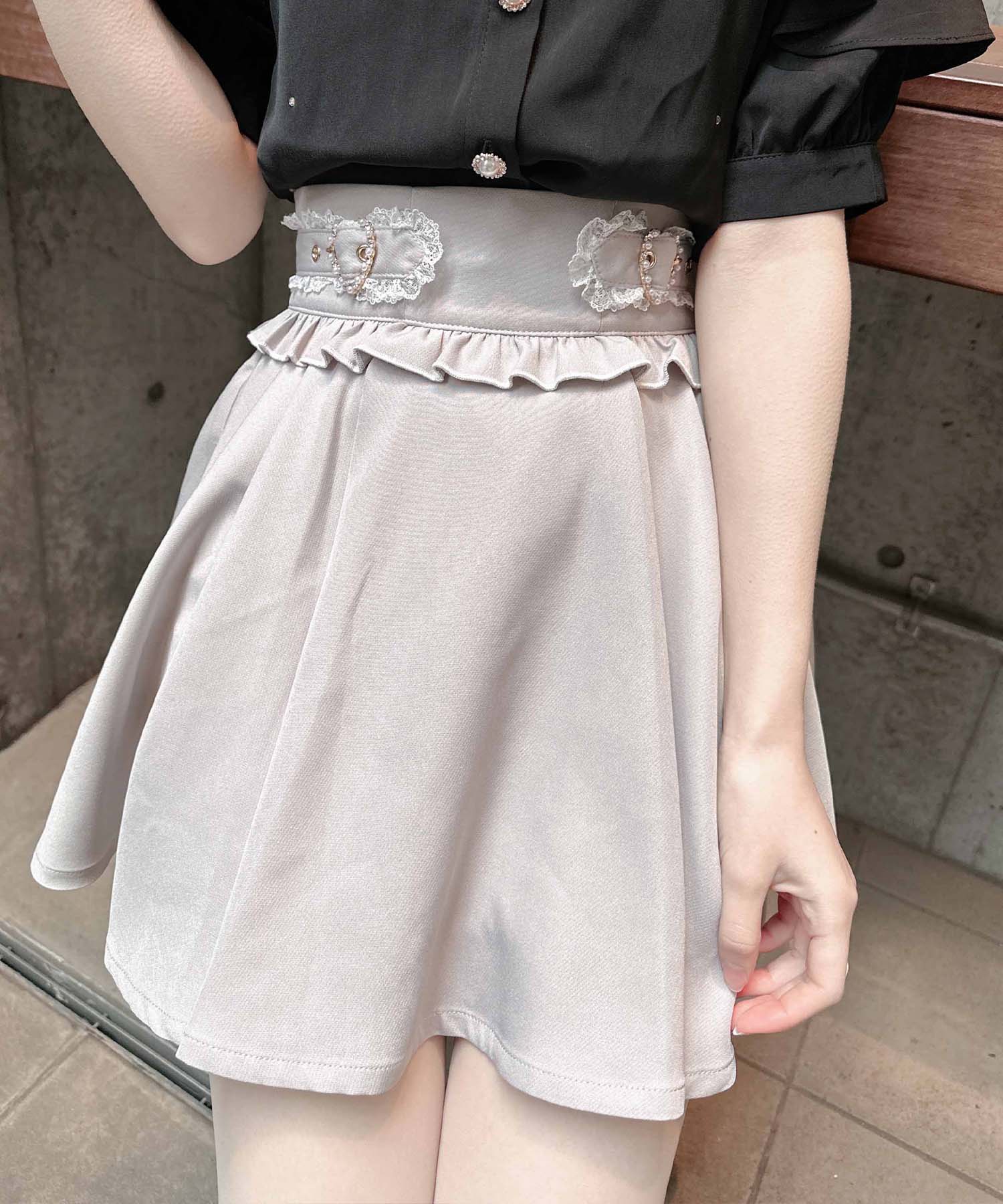 ロジータ ROJITA サイドハートバックルスカパン