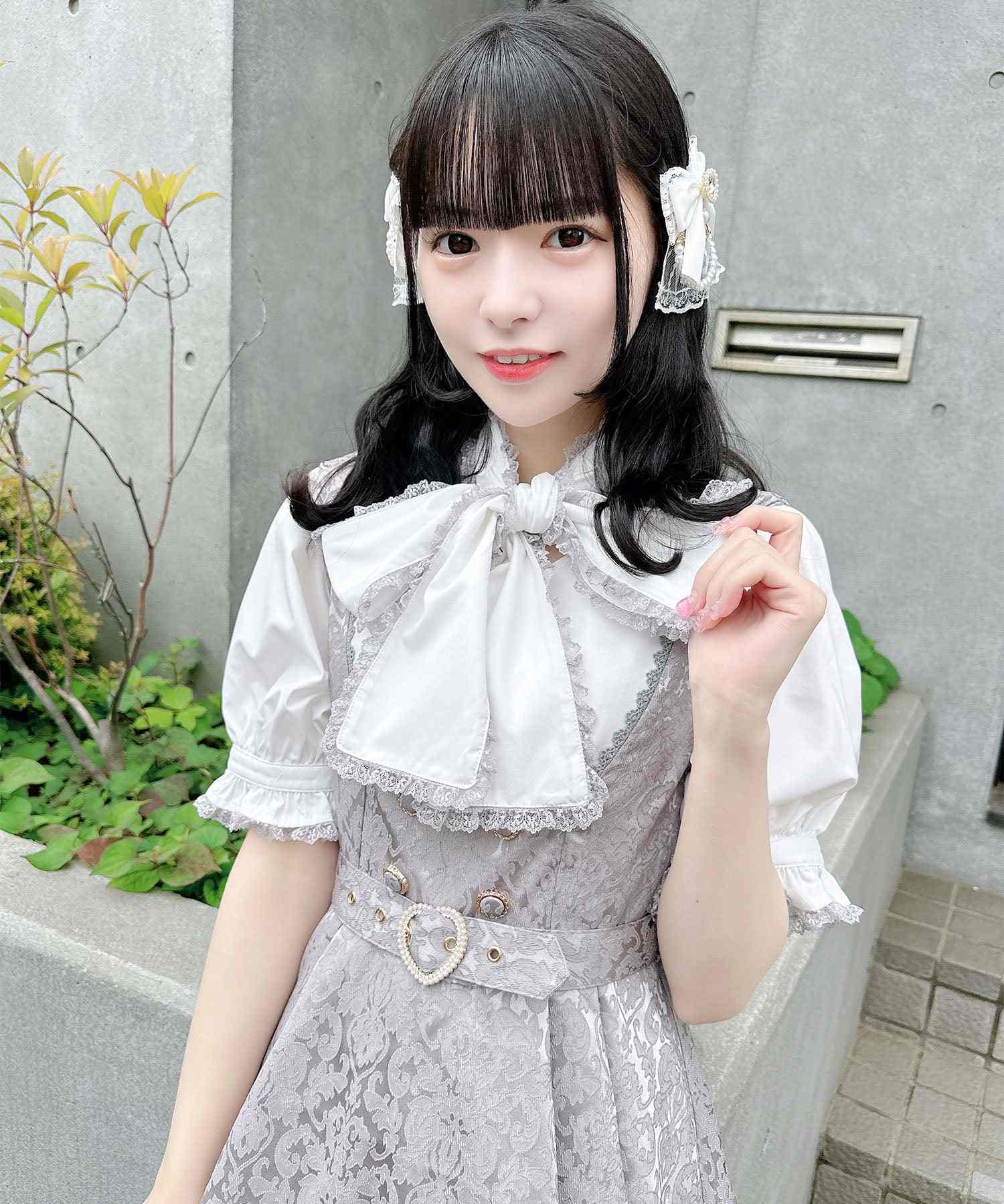 ロジータ ROJITA ハートバックルジャガードロンパース