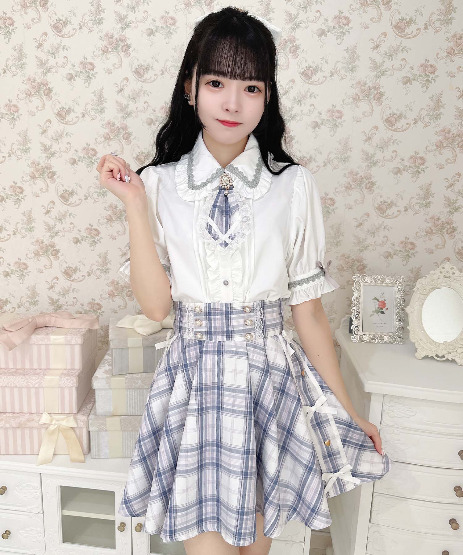 ROJITA Blouse with Tie
