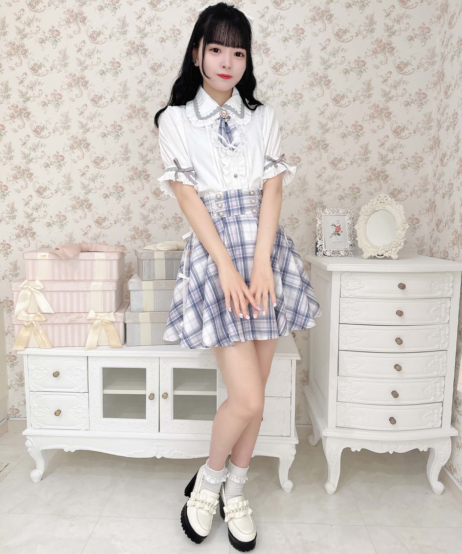 ROJITA Blouse with Tie