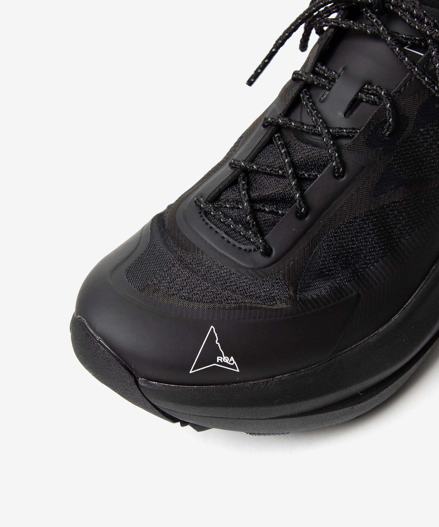 ロア ROA ロア ROA SELLA セラ NBUW121FA19 Vibram ビブラムソール トレッキング ハイキング スニーカー メンズ シューズ （BLACK/ブラック） BLACK/ブラック