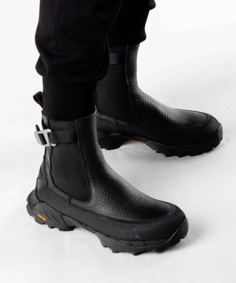 ロア ROA ロア ROA NBUW170LE31 ブーツ Chelsea Boot レディース シューズ チェルシーブーツ レザー カジュアル アウトドア ビジネス 通勤 通学 黒 （ブラック） ブラック