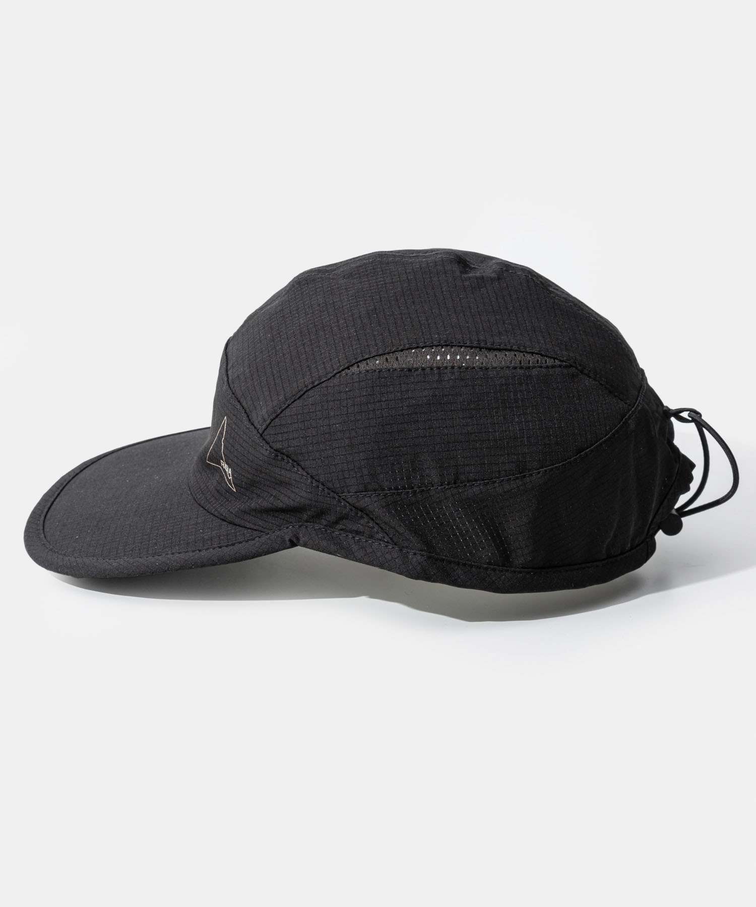 Ladrow キャップ/ブラック ROA BRI OPEN WEAVE CAP RBMW271FA44 Cap Men's Hat
