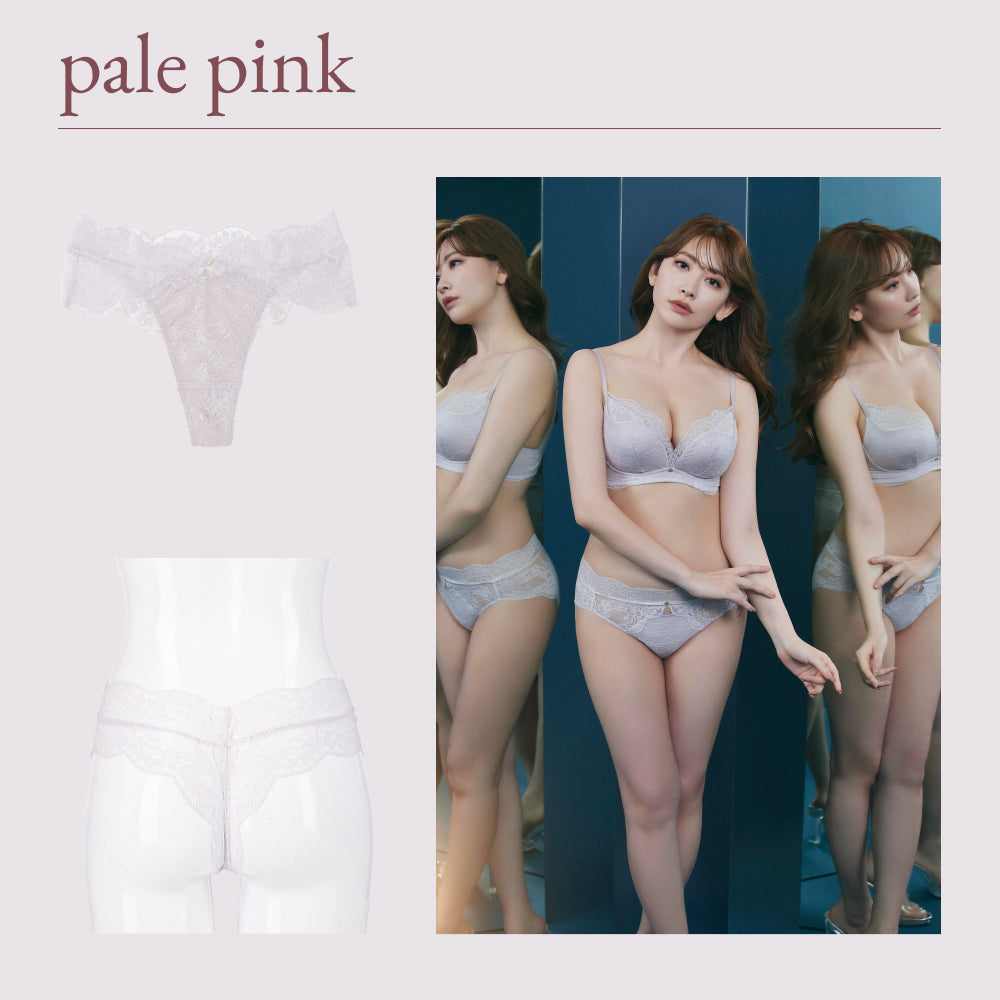 ロジア バイ ハーリップトゥ ROSIER by Her lip to La Vie en Rose Thong 【返品不可商品】 （pale pink） pale pink