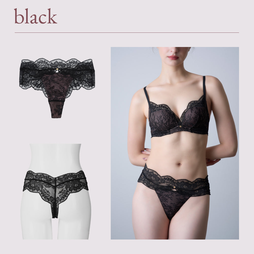 ロジア バイ ハーリップトゥ ROSIER by Her lip to La Vie en Rose Thong 【返品不可商品】 （pale pink） pale pink