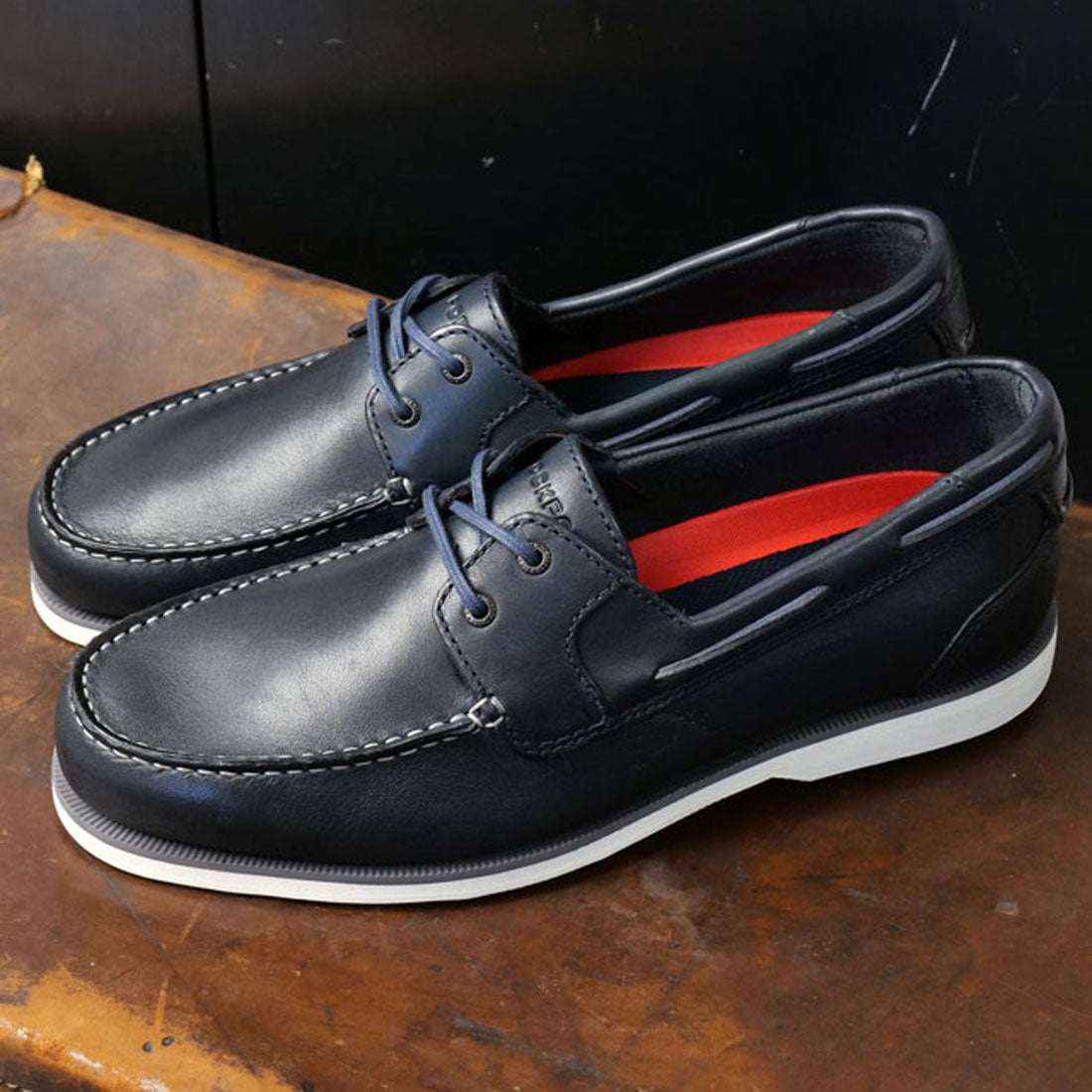 ロックポート ROCKPORT SOUTH PORT BOAT SHOE DARK-BLUE [RMF-B25S31W] （DARK-BLUE） DARK-BLUE