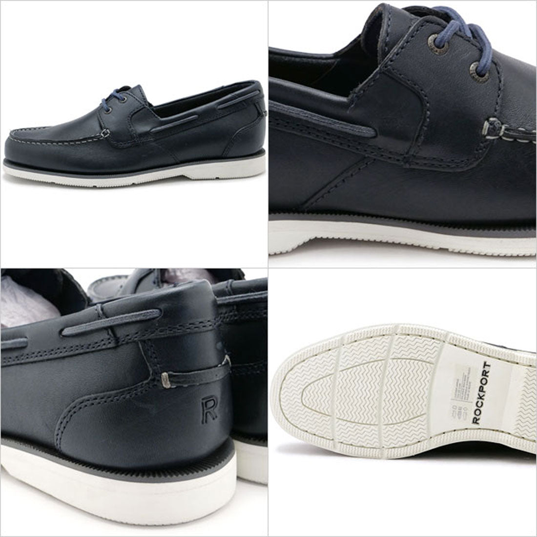 ロックポート ROCKPORT SOUTH PORT BOAT SHOE DARK-BLUE [RMF-B25S31W] （DARK-BLUE） DARK-BLUE