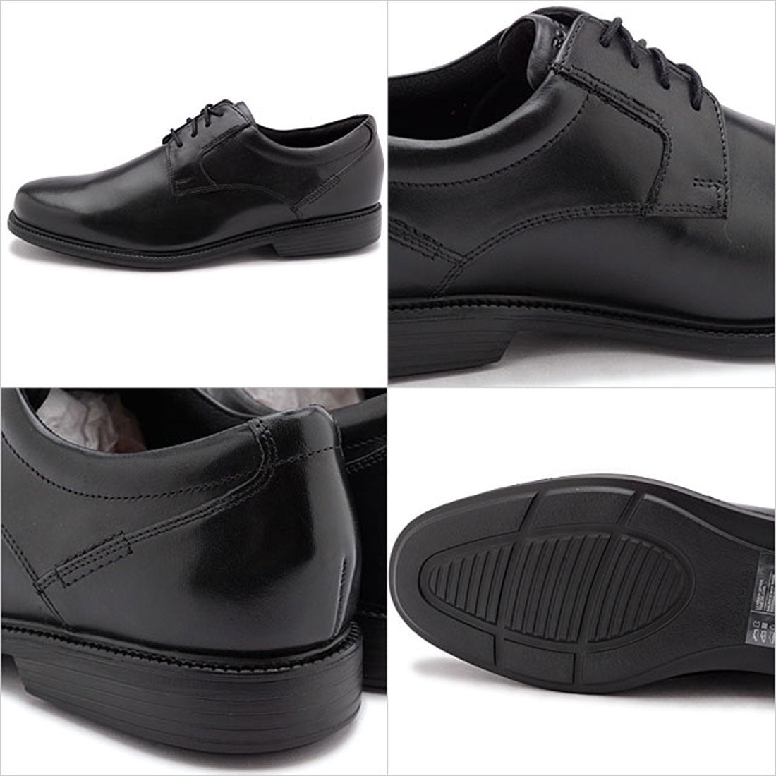 ROCKPORT Charlesroad Plain Toe Black [V80553W FW22]