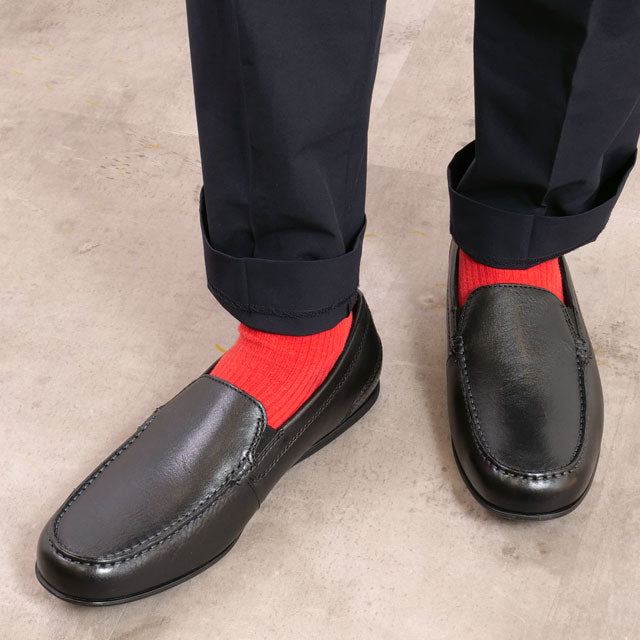 ロックポート ROCKPORT Malcom Slip On Black [CJ2275 SS23] （Black） Black
