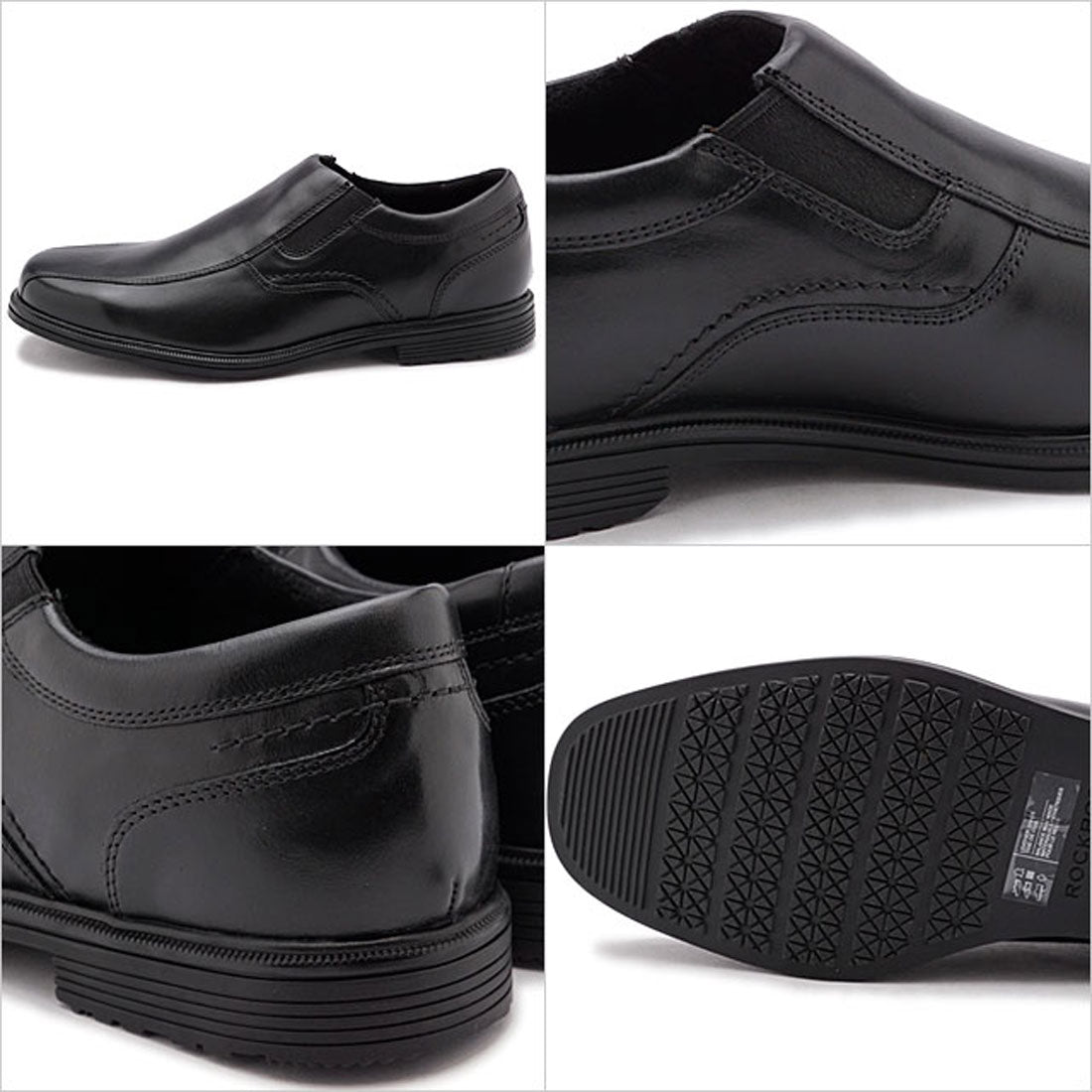 ロックポート ROCKPORT Taylor WP Slip On Black [CI0820W]