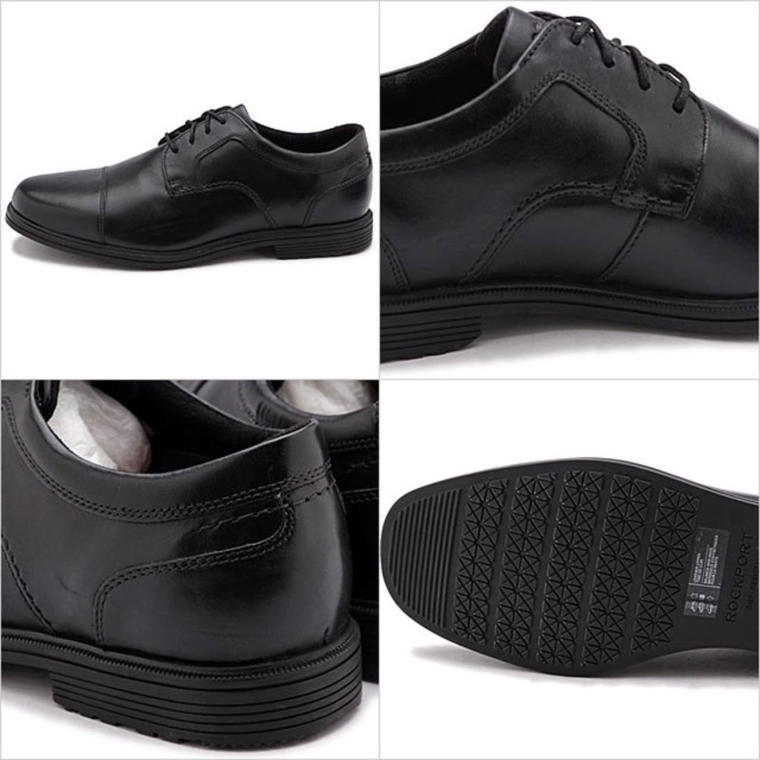 Rockport Taylor WP Cap Toe Black [CI0822W]