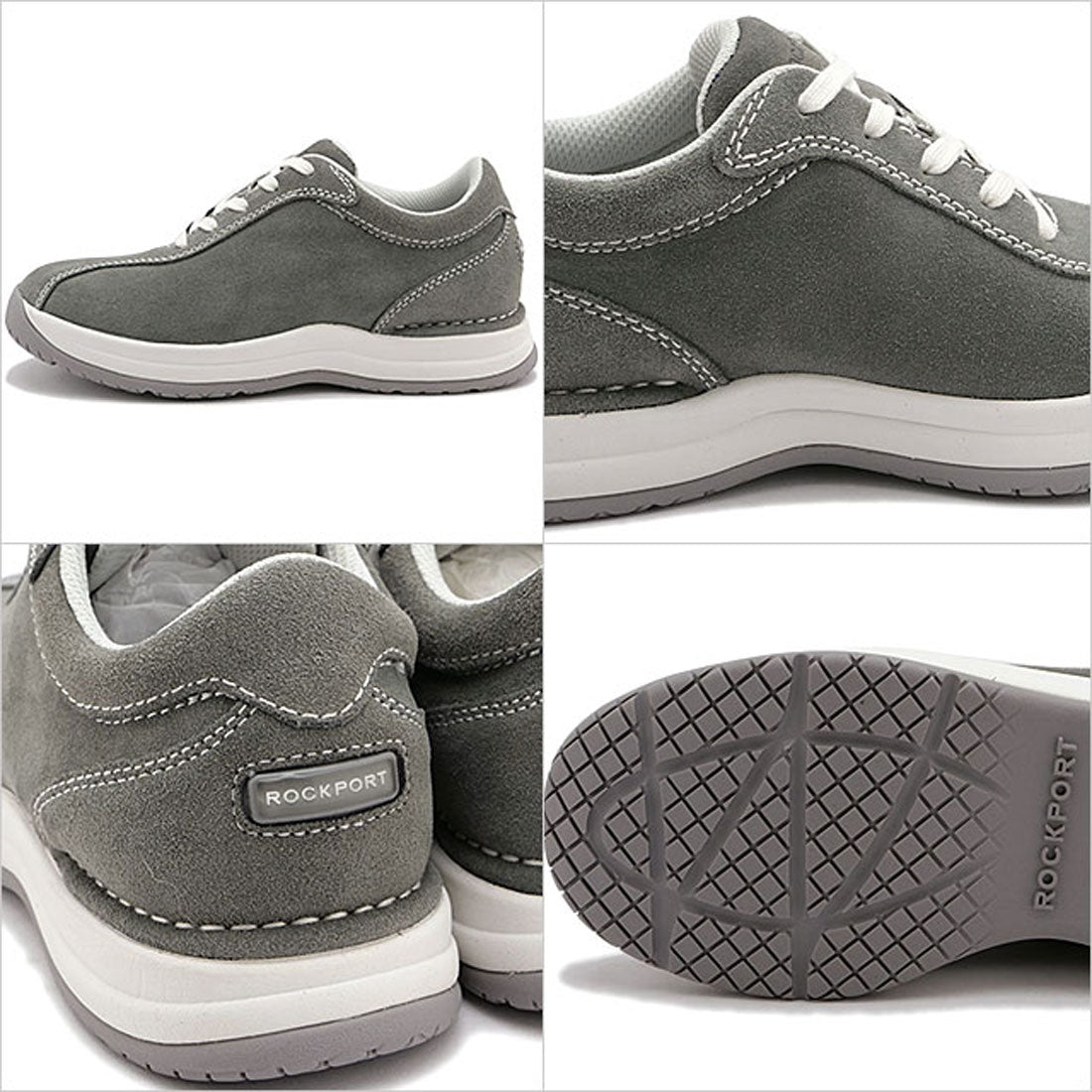 Rockport ROCKPORT OPEN ROAD TACONIC W GREY-SUEDE [ML0020W]