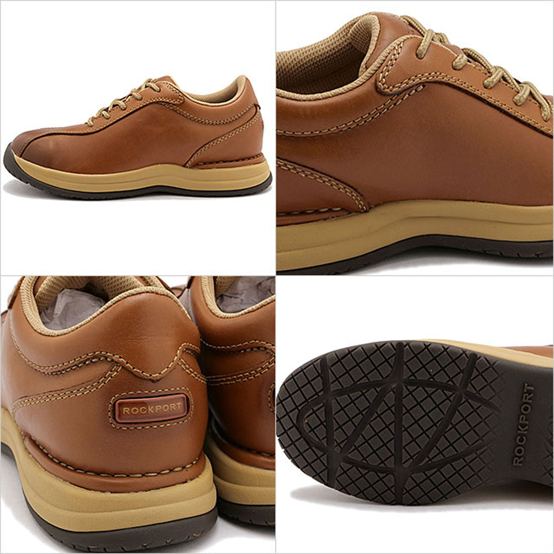 Rockport ROCKPORT OPEN ROAD TACONIC W BRANDY-BURNISHED [ML0017W]