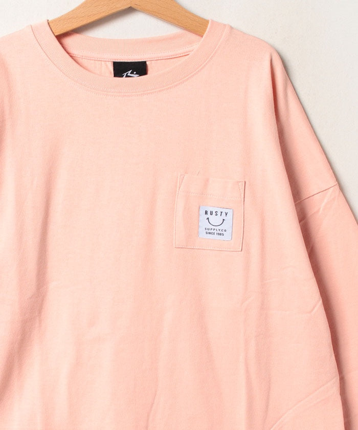 ラスティ RUSTY 【RUSTY KIDS】 KIDSナガソデ Tシャツ