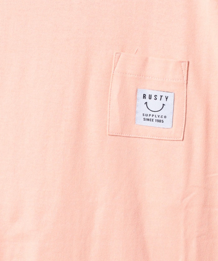 ラスティ RUSTY 【RUSTY KIDS】 KIDSナガソデ Tシャツ