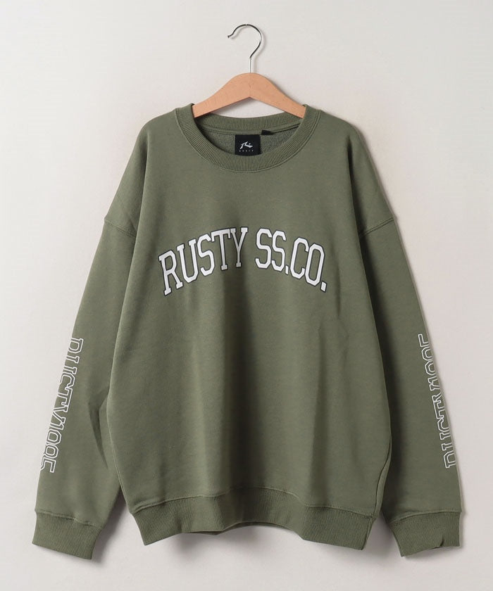 ラスティ RUSTY 【RUSTY】KIDSスウェット,オリーブ