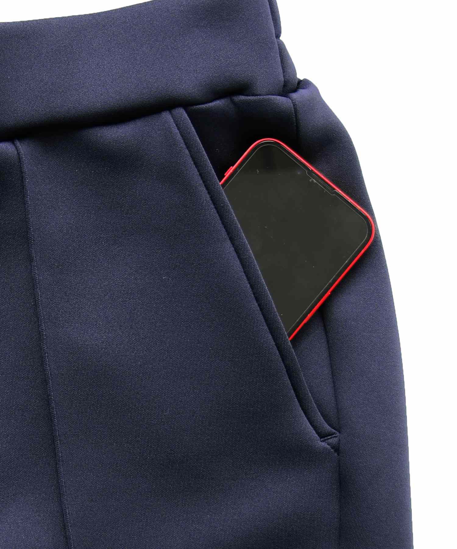 ルイルエブティック RUIRUE BOUTIQUE シアースリーブトップス＆ピンタックパンツダンボールニットセットアップ