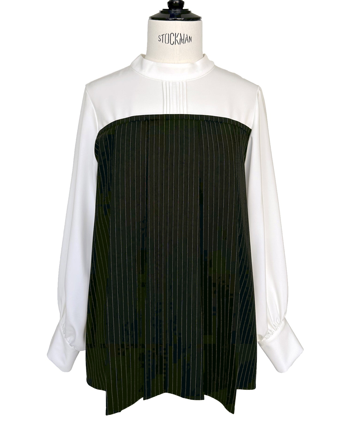 ルイルエブティック RUIRUE BOUTIQUE ドッキングストライプトップス＆テーパードパンツ