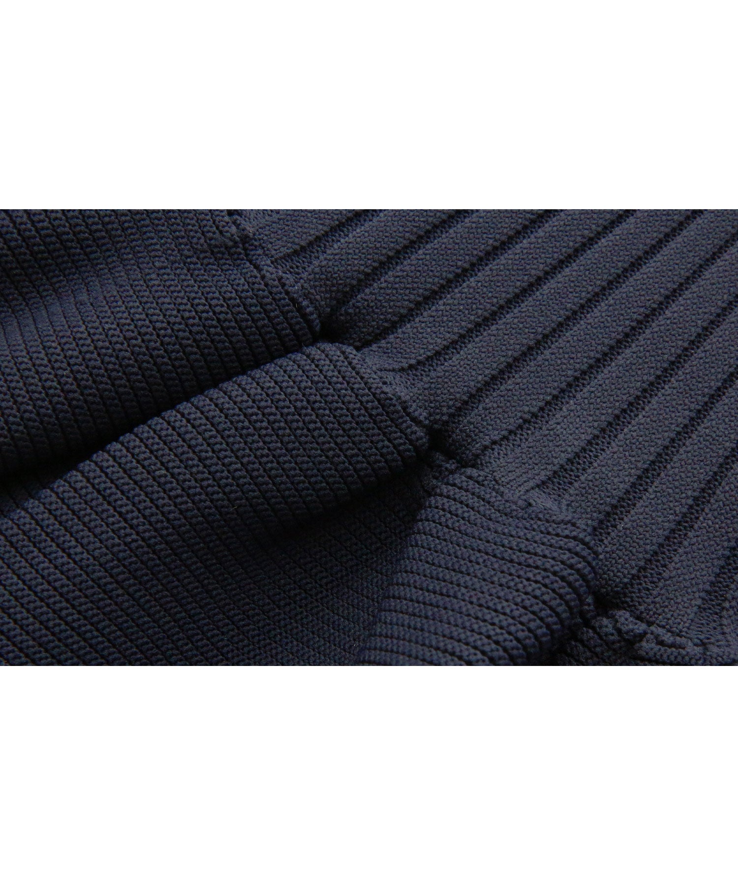 ルイルエブティック RUIRUE BOUTIQUE 洗える ｜ スポンディッシュ ボリューム ぺプラム ニット ｜ 長袖 リブニット トップス 体型カバー スリット袖 オフィスカジュアル 通勤服 ニットトップス セーター （ブラック×オフ） ブラック×オフ