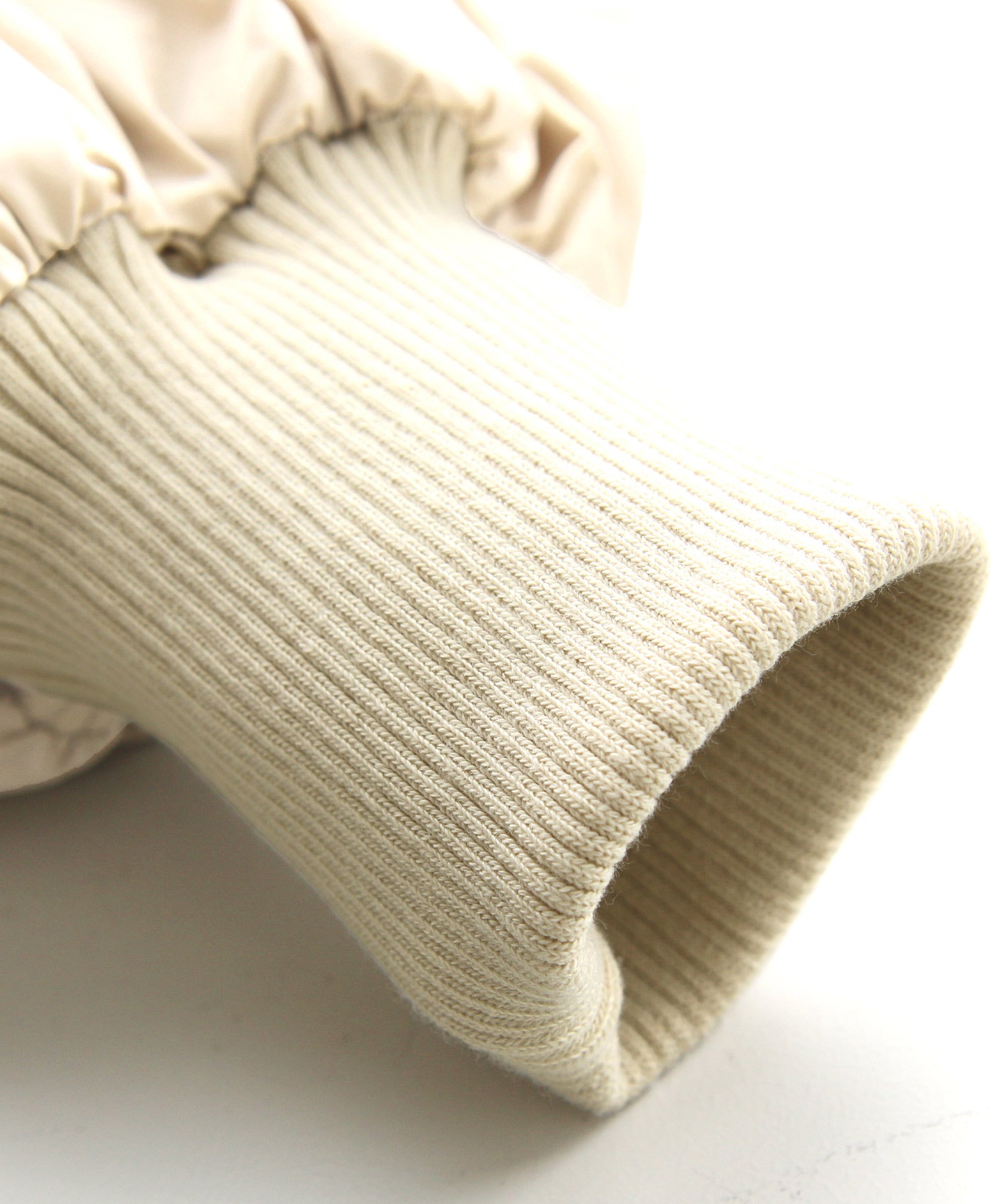 ルイルエブティック RUIRUE BOUTIQUE メモリータフタ 2wayステッチレス中綿コート/ベスト （エクリュ） エクリュ