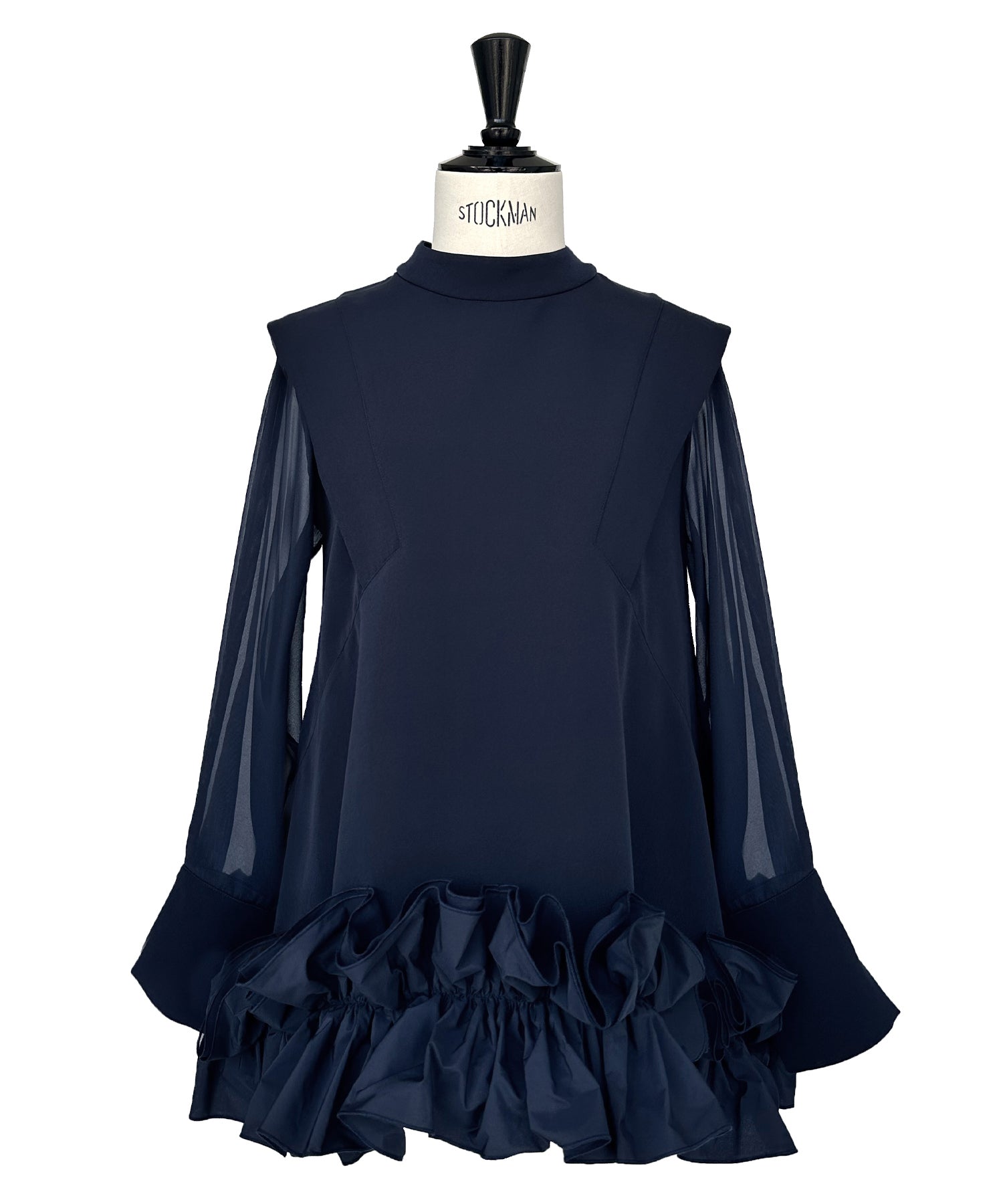 RUIRUE BOUTIQUE 婚禮禮服 結婚典禮 ｜ 彈性 ｜ 褶皺裙擺 薄紗袖 上衣 ＆ 褲子 套裝 ｜ 畢業典禮 儀式 办公休閒 美腿 媽媽套裝