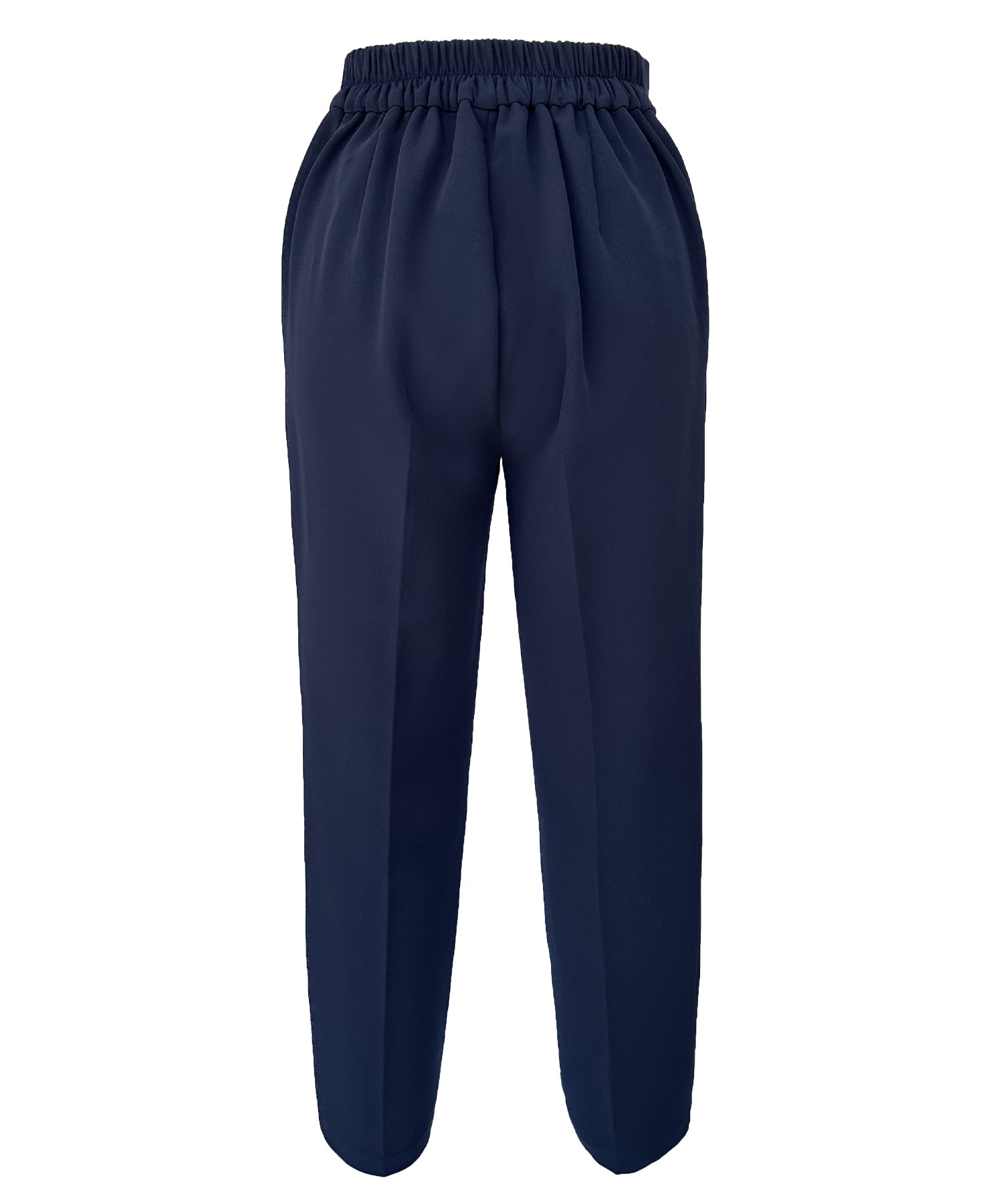 RUIRUE BOUTIQUE 婚禮禮服 結婚典禮 ｜ 彈性 ｜ 褶皺裙擺 薄紗袖 上衣 ＆ 褲子 套裝 ｜ 畢業典禮 儀式 办公休閒 美腿 媽媽套裝