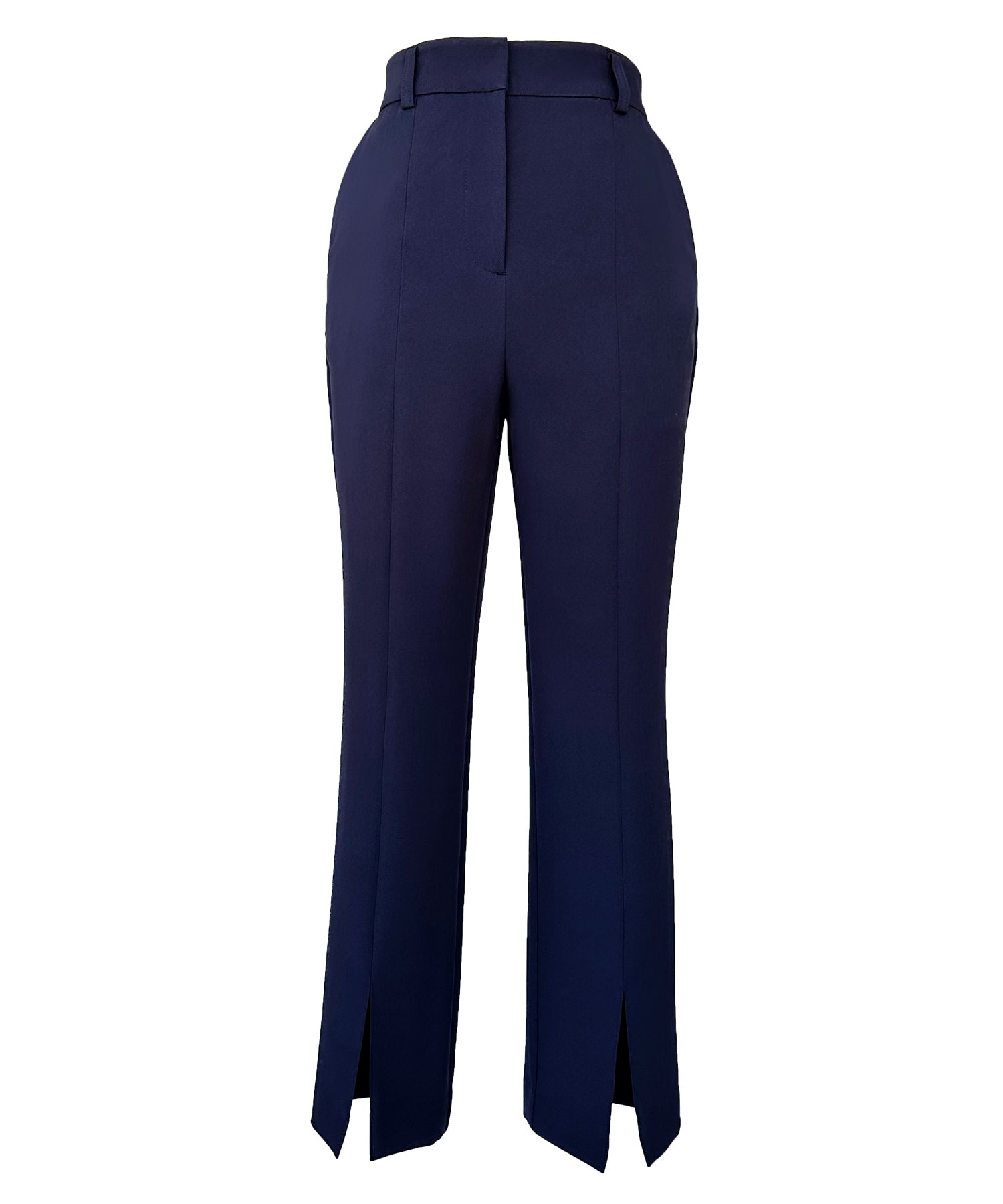 RUIRUE BOUTIQUE Pearl Button Gilet & Slim Straight Pants