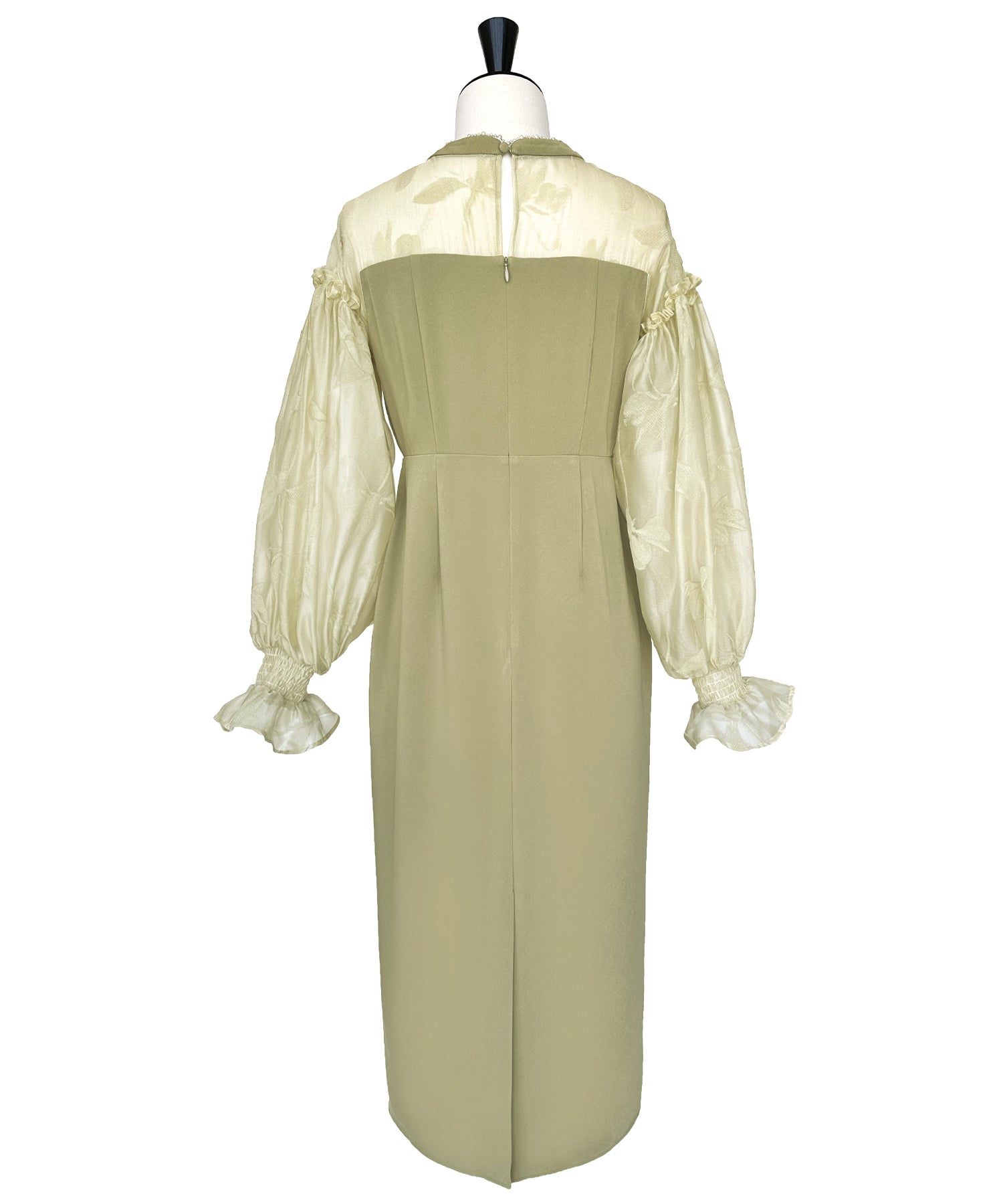 【美品】RUIRUE BOUTIQUE ボリュームスリーブ＆ビスチェ　ワンピース ルイルエブティック RUIRUE BOUTIQUE ボリュームスリーブ