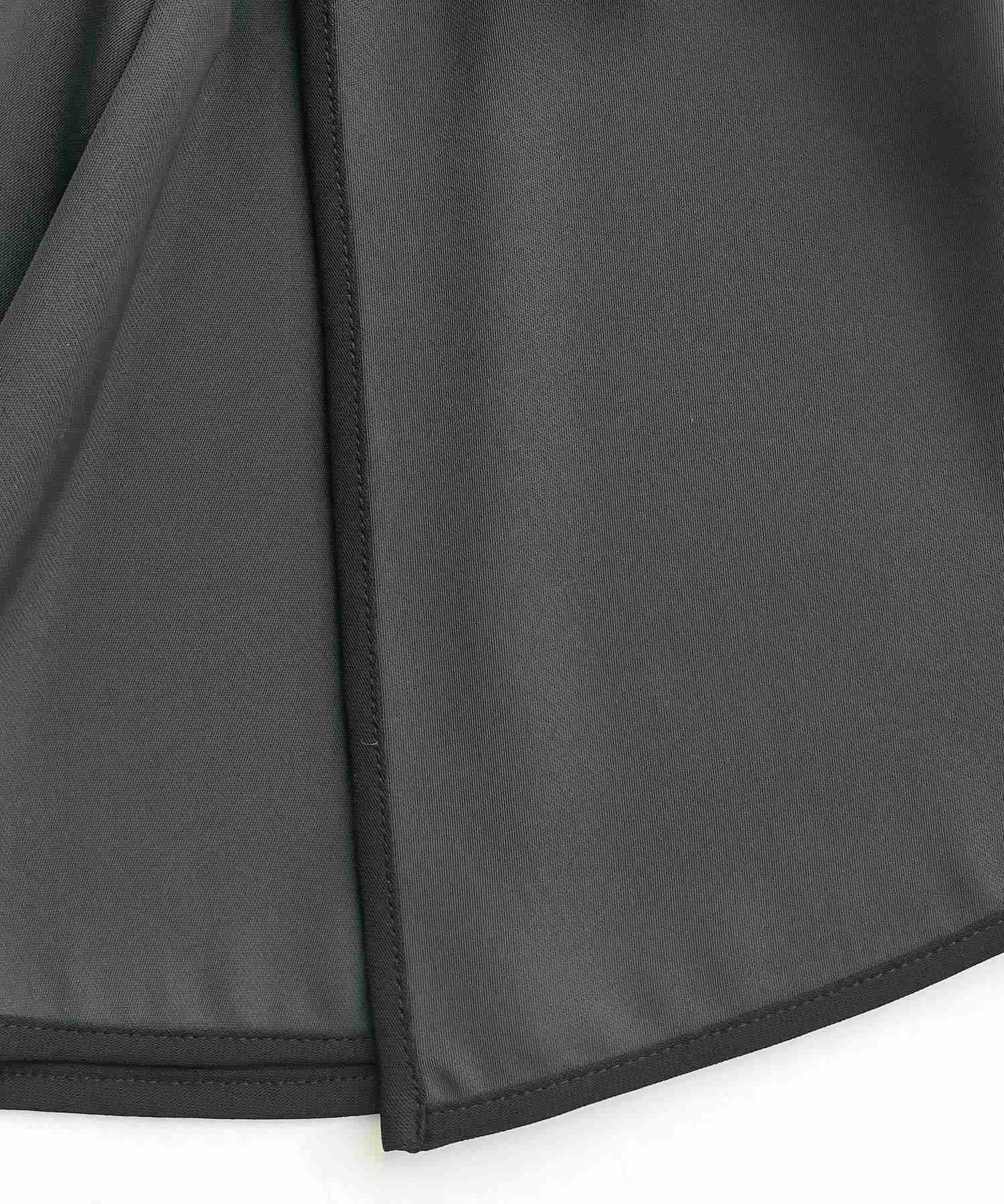 ルイルエブティック RUIRUE BOUTIQUE バックプリーツフレアスリーブトップス＆テーパードパンツセットアップ （ブラック） ブラック