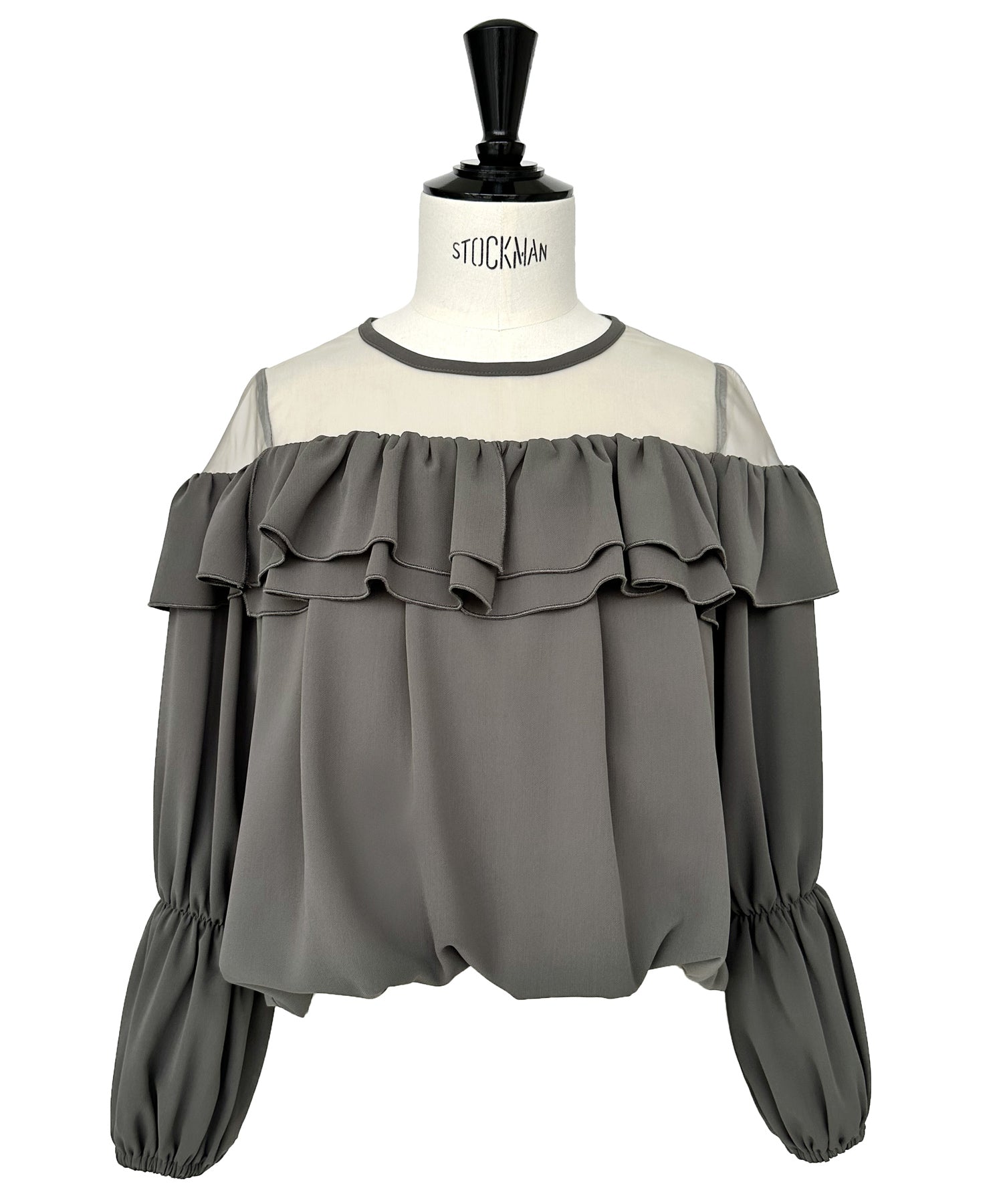 RUIRUE BOUTIQUE RUIRUE BOUTIQUE 華麗套裝裙 透明氣球上衣/半寬褲