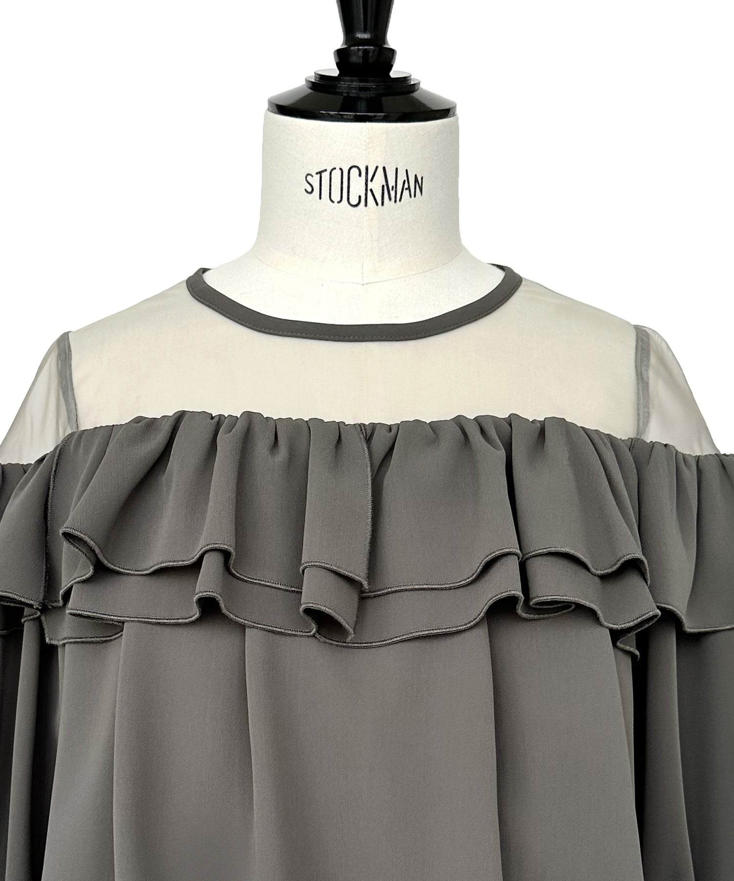 RUIRUE BOUTIQUE RUIRUE BOUTIQUE 華麗套裝裙 透明氣球上衣/半寬褲