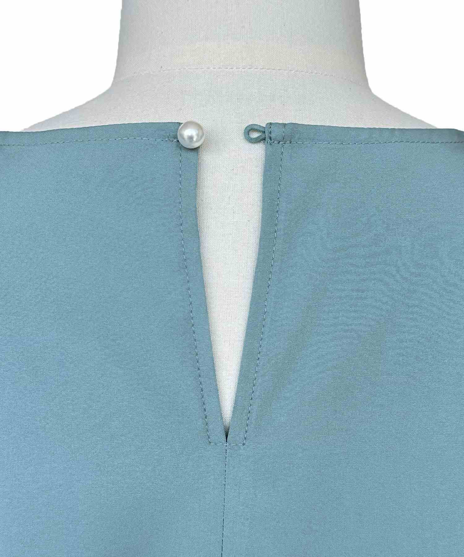 ルイルエブティック RUIRUE BOUTIQUE 【洗える】アシンメトリーフリルブラウス