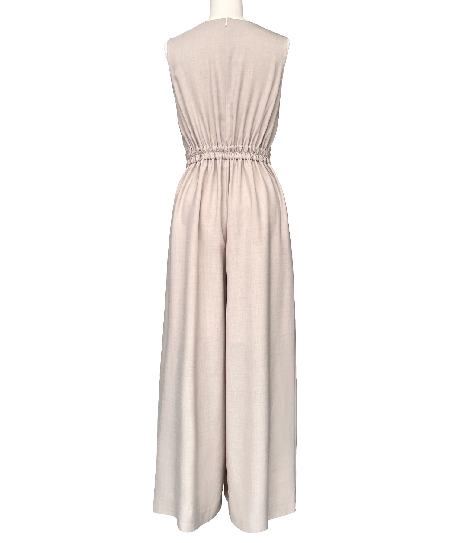 ルイルエブティック RUIRUE BOUTIQUE 洗える ｜ レース カーデ ＆ キーネック オールインワン セットアップ ｜ レディース おしゃれ きれいめ オフィスカジュアル 通勤服 夏コーデ パンツスーツ （ブラック） ブラック