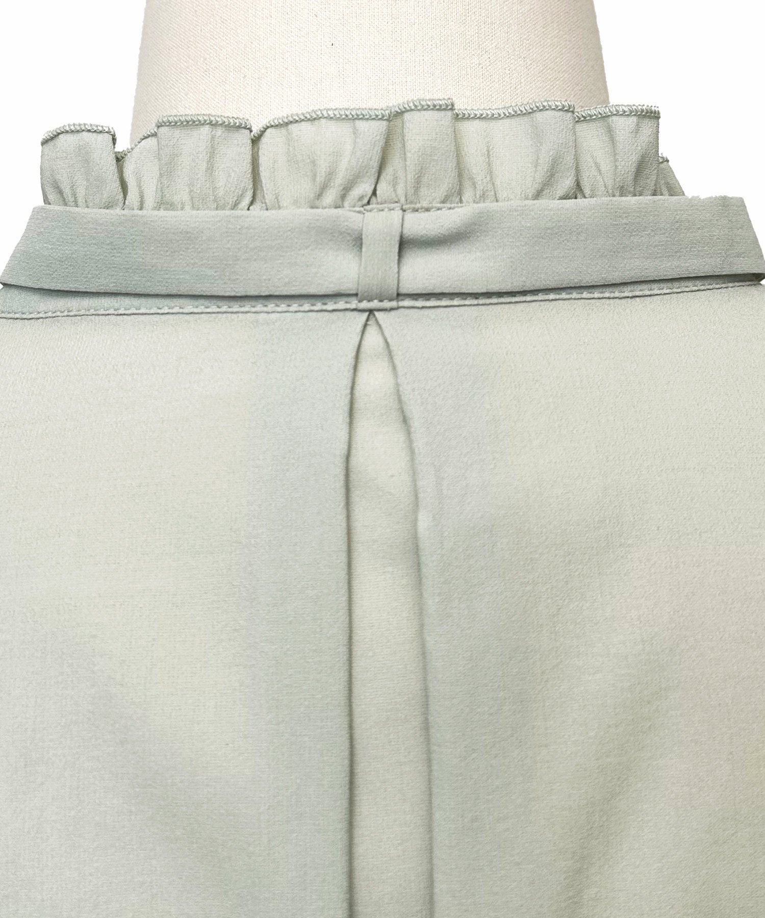 ルイルエブティック RUIRUE BOUTIQUE 洗える ストレッチ ｜ マイルド シアー ピンタック ブラウス ｜ レディース トップス 体型カバー 長袖 透け感 オフィスカジュアル きれいめ 大人かわいい シャツ （ホワイト） ホワイト