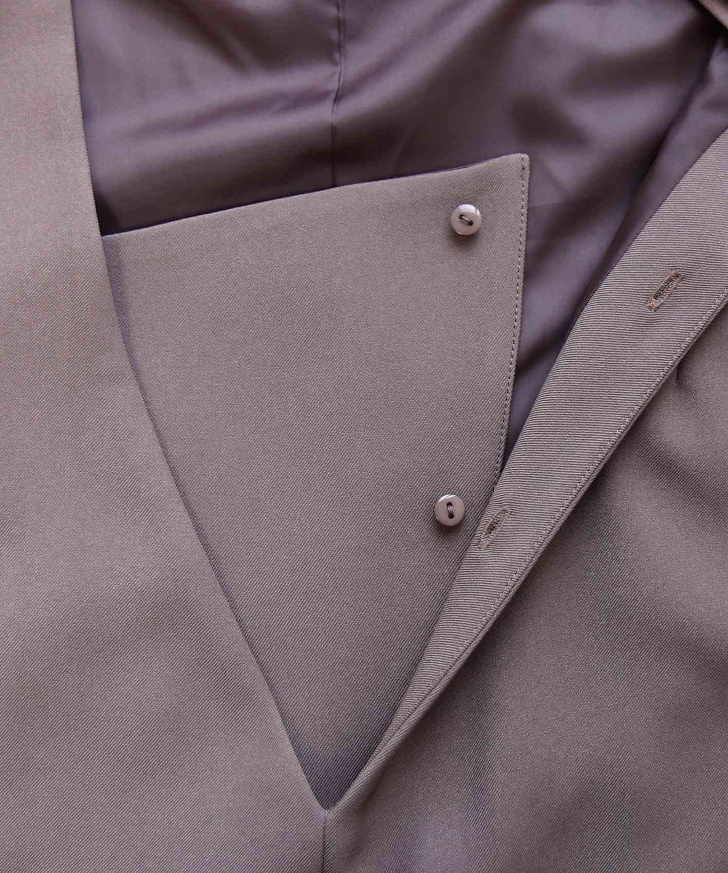 ルイルエブティック RUIRUE BOUTIQUE オケージョンドレス 結婚式 ｜ ベスト ＆ ビスチェ ＆ スリットパンツ 3ピース セット ｜ パンツドレス パンツスーツ 美脚効果 二次会 披露宴 お呼ばれ パーティードレス （モカ） モカ