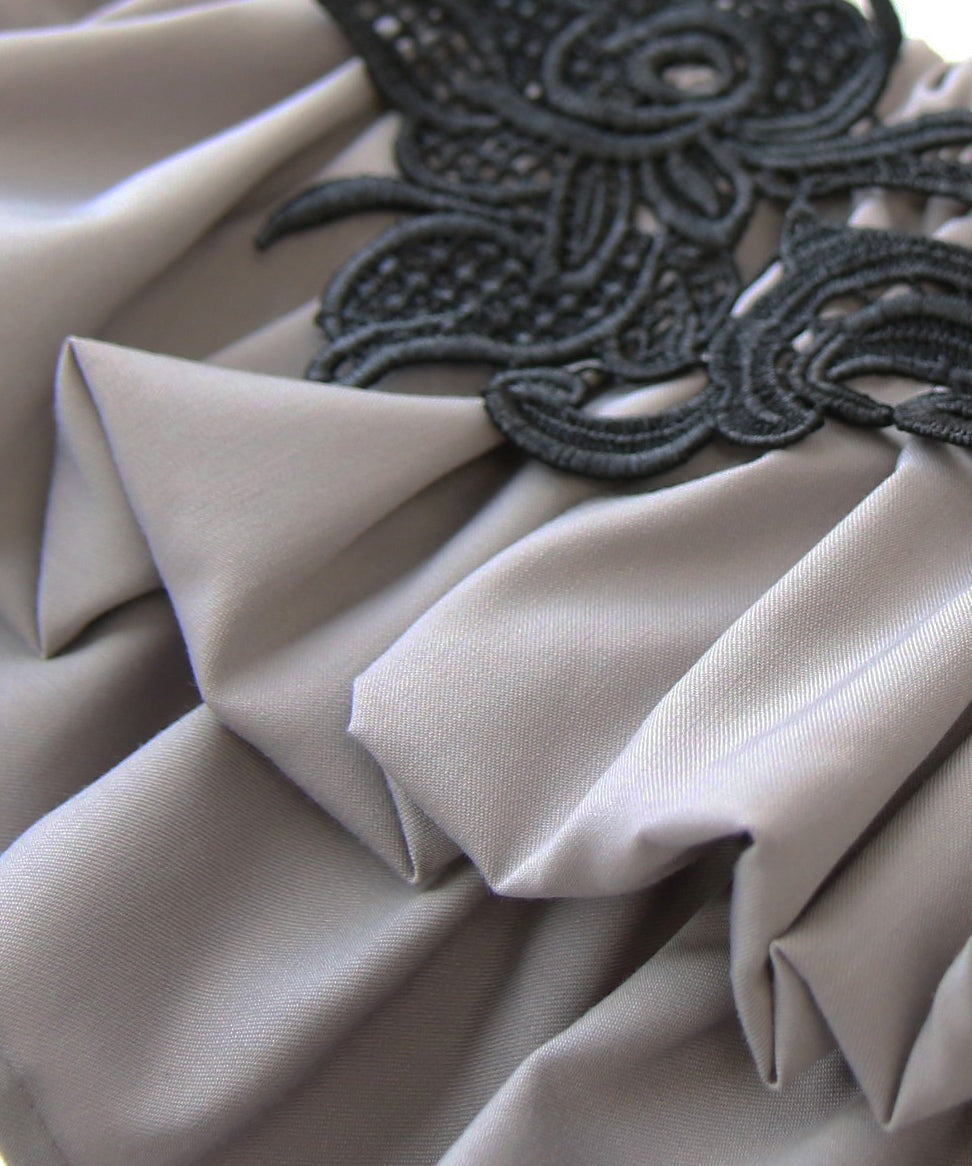 ルイルエブティック RUIRUE BOUTIQUE オケージョンドレス 結婚式 ｜ ベスト ＆ ビスチェ ＆ スリットパンツ 3ピース セット ｜ パンツドレス パンツスーツ 美脚効果 二次会 披露宴 お呼ばれ パーティードレス （モカ） モカ