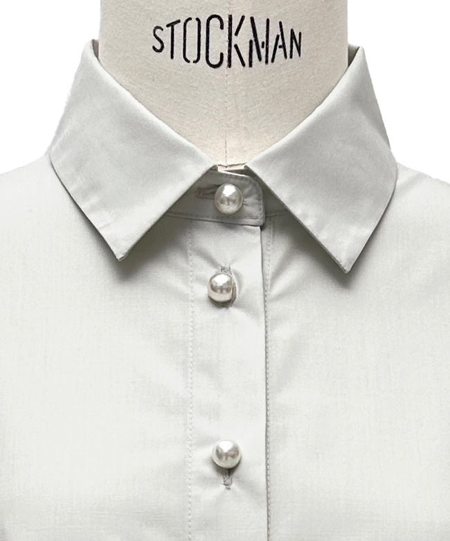 ルイルエブティック RUIRUE BOUTIQUE 2WAY 洗える ｜ リボン アクセント ペプラム シャツ ブラウス ｜ レディース トップス 体型カバー 長袖 きれいめ 大人かわいい オフィスカジュアル （ブラック） ブラック