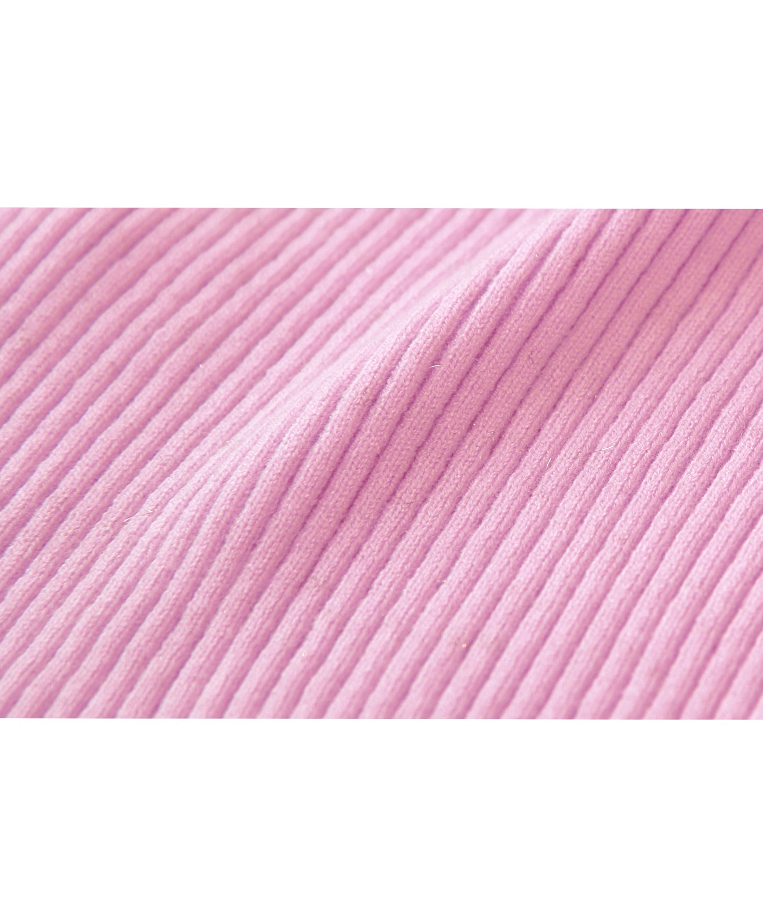 ルイルエブティック RUIRUE BOUTIQUE 洗える ストレッチ ｜ 袖口 ニット フリル ＆ パール RIB ニット ｜ 長袖 リブニット セーター ニットトップス （オフホワイト） オフホワイト