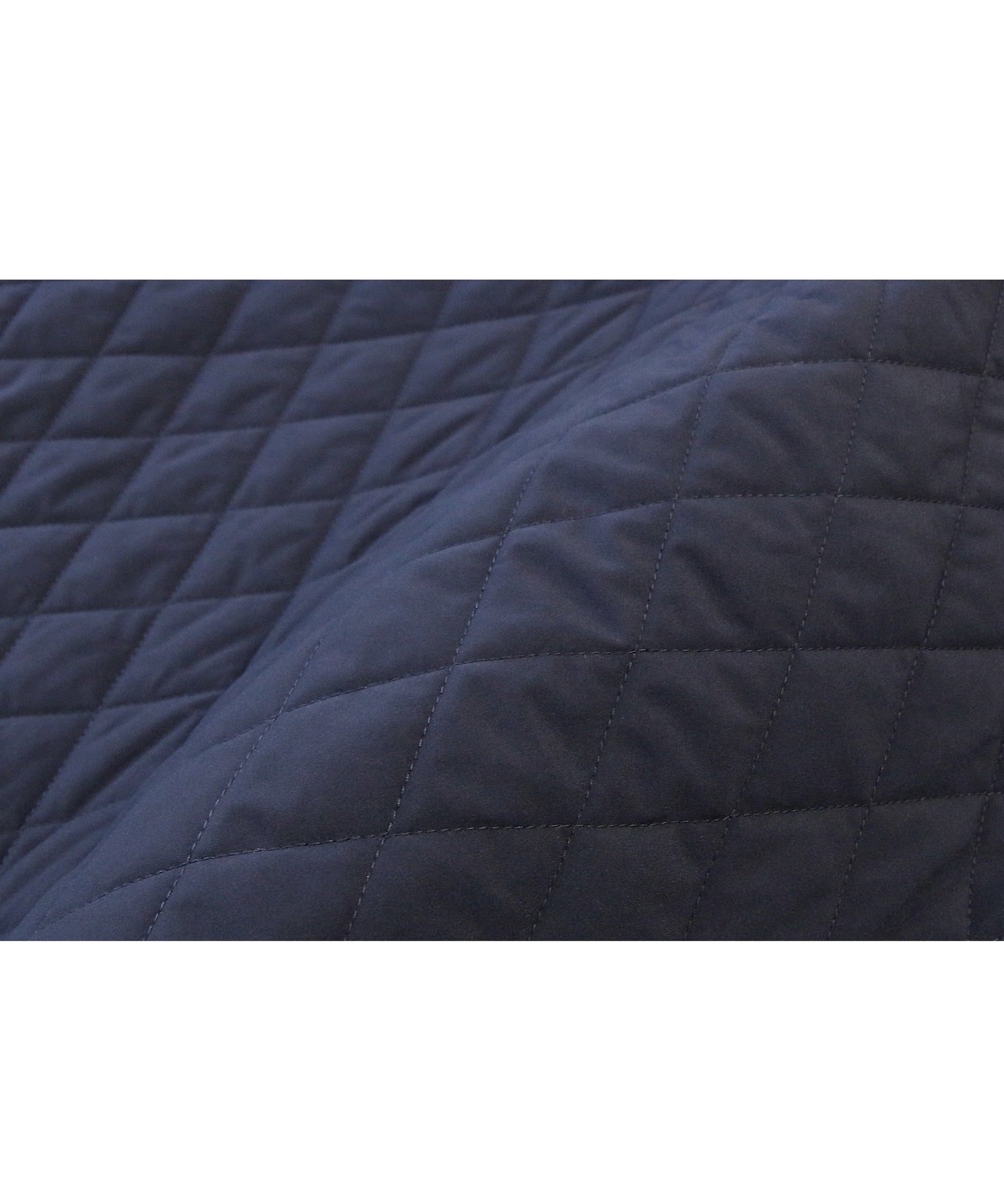 ルイルエブティック RUIRUE BOUTIQUE 襟付き フレア 中綿 キルティングコート ｜ アウター / コート / ロングコート / ノーカラーコート / エコダウン / ビッグカラーコート （ネイビー） ネイビー