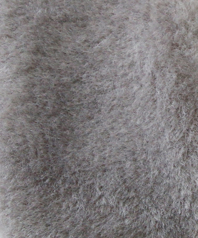 ルイルエブティック RUIRUE BOUTIQUE ニニットメルトン コクーン ペプラム ショートコート ｜ アウター / ウールコート / コート / ショート丈コート / ニットメルトンコート （グレー） グレー