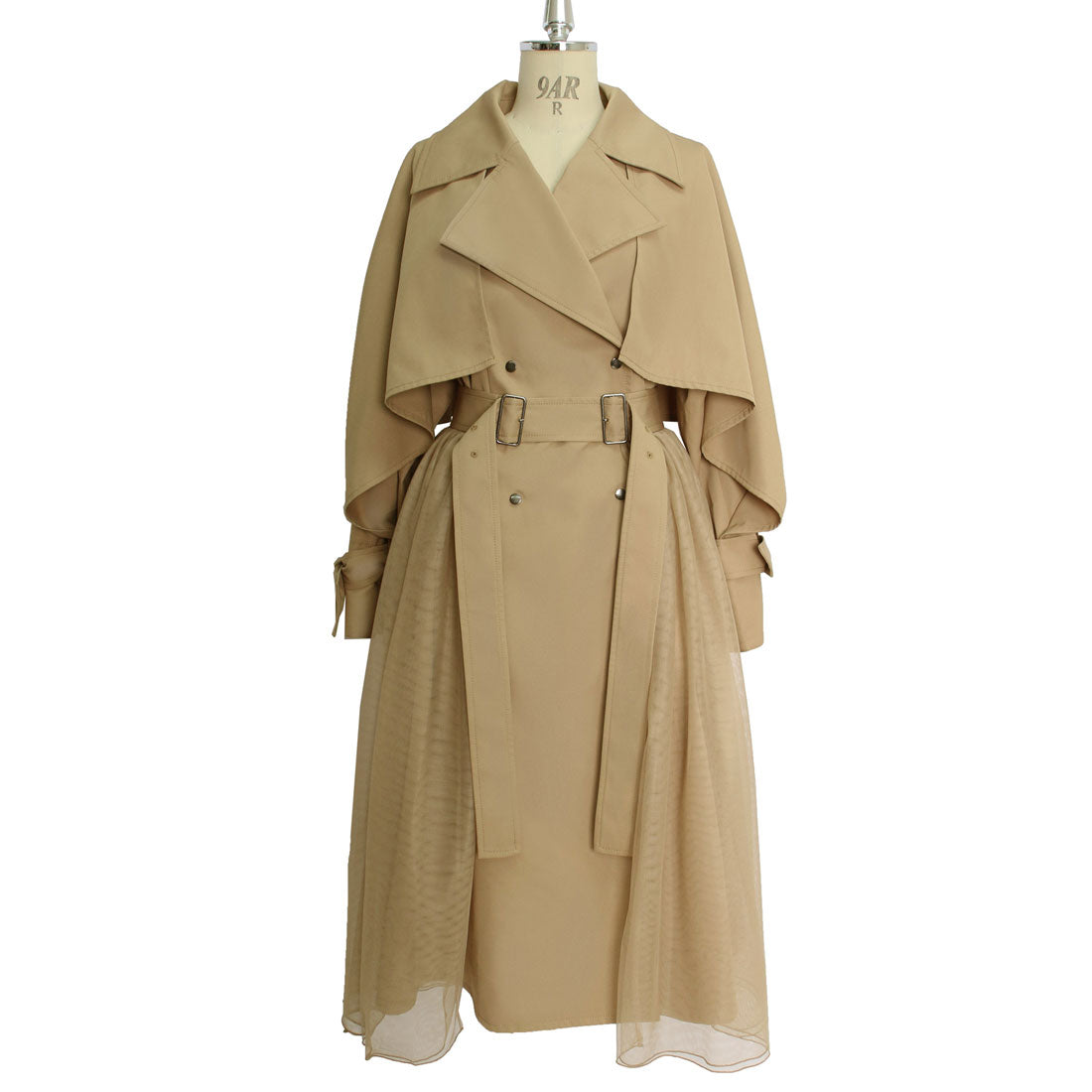 RUIRUE BOUTIQUE Fairy Core Long Trench Coat