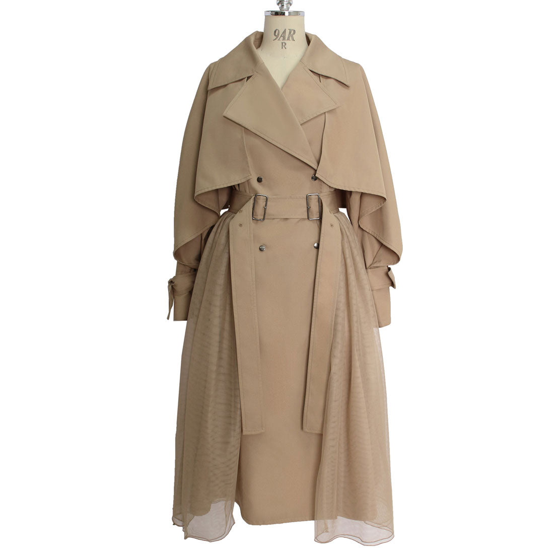 RUIRUE BOUTIQUE Fairy Core Long Trench Coat