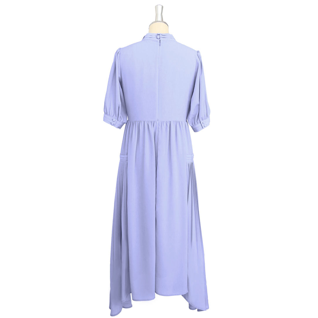 ルイルエブティック RUIRUE BOUTIQUE ジレ付きサイドプリーツワンピース