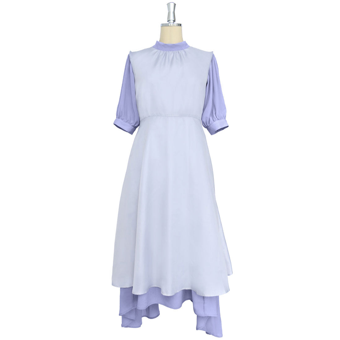 ルイルエブティック RUIRUE BOUTIQUE ジレ付きサイドプリーツワンピース